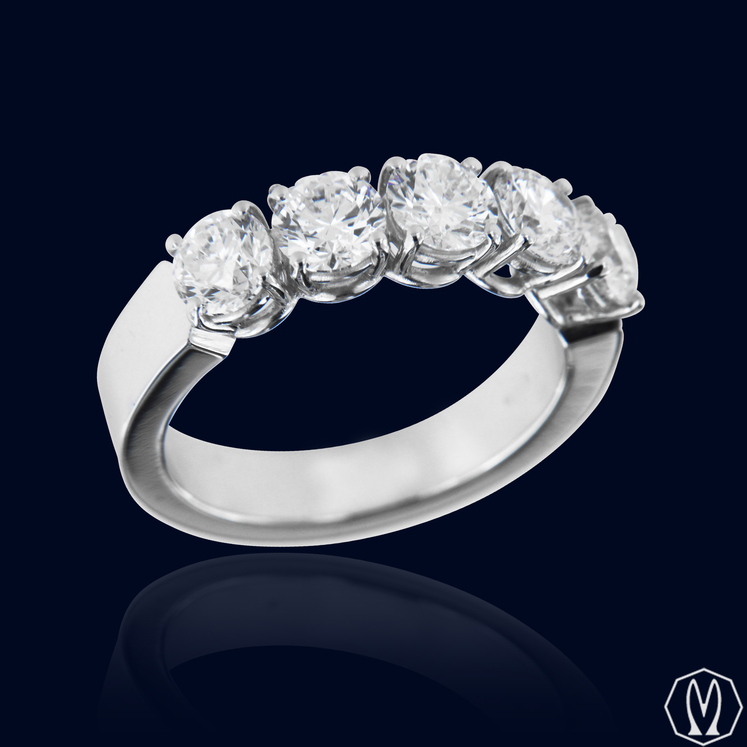 Riviera Diamanti Oro18kt ct 1,98 Gioielleria Marchi Carlo