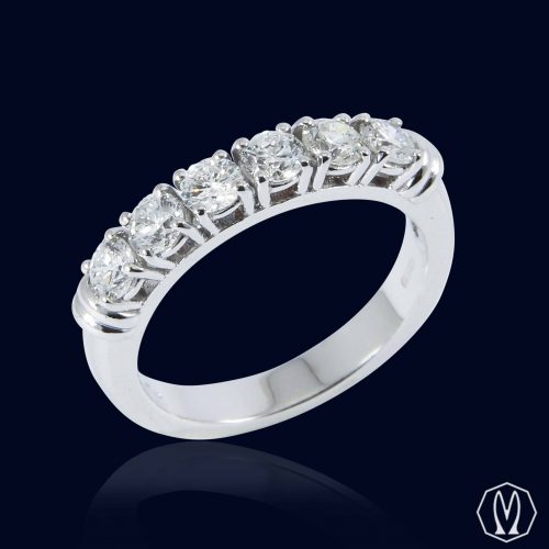 Riviera 6 Diamanti in Oro 18kt ct 0.88