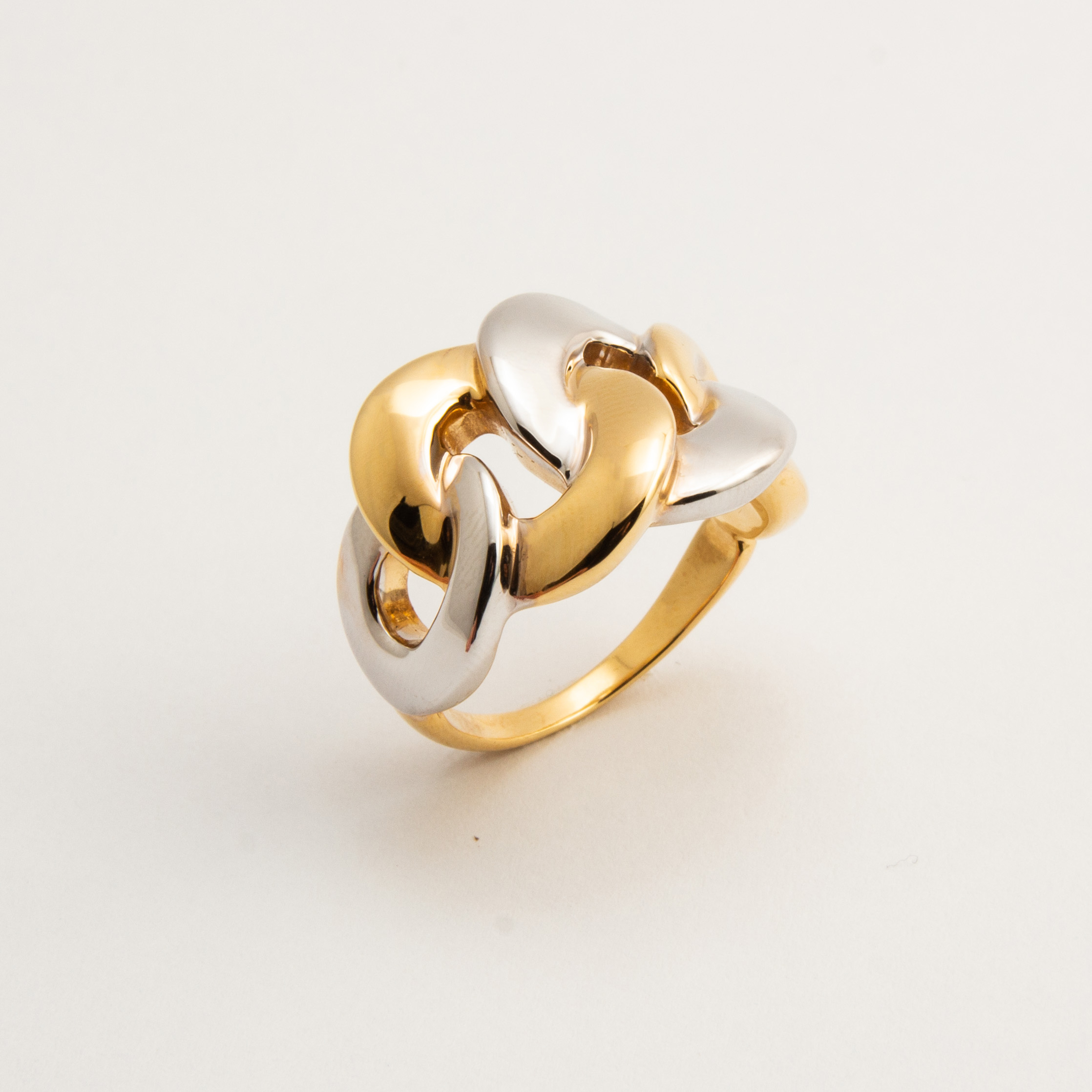 Anello a Grandi Maglie Oro 18kt Gioielleria Marchi Carlo