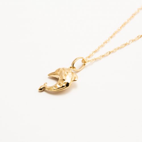 Ciondolo Delfino Oro 18kt