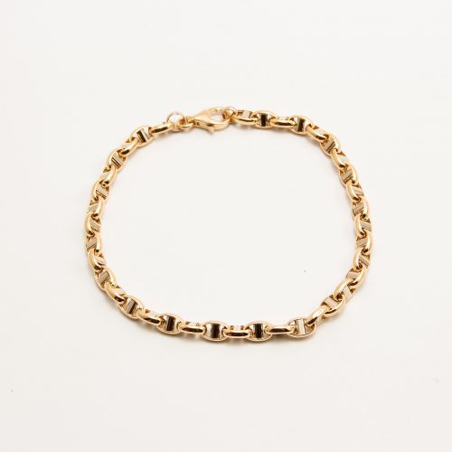 Bracciale Uomo Oro Bicolore 18kt