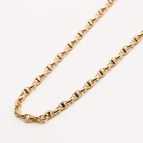 Catena Uomo in Oro Bicolore 18kt cm 50