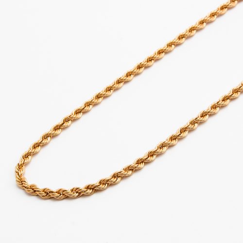Girocollo Corda Oro 18kt