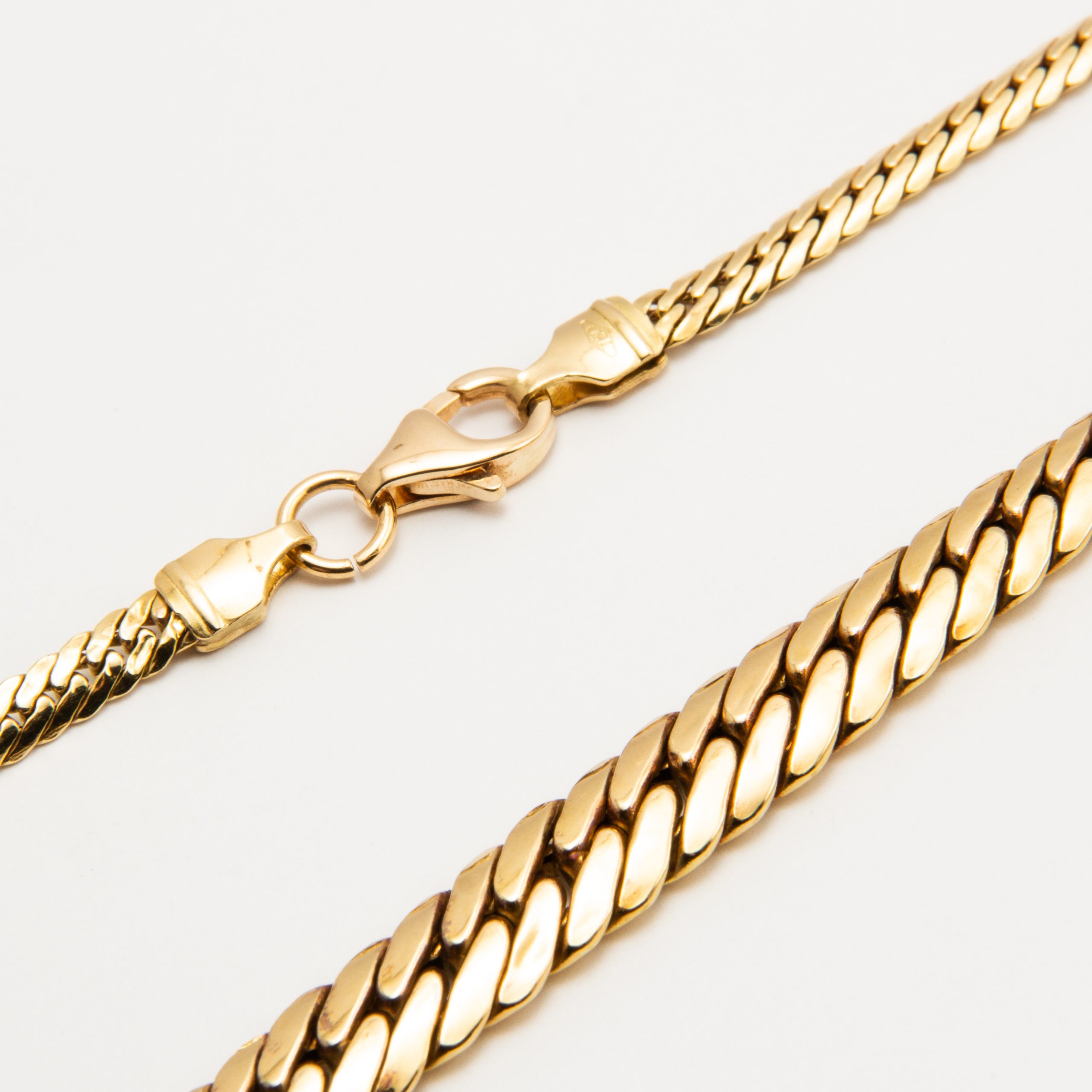 Collana Donna JOY Gioielli Oro In Oro Giallo Con Catena A Spiga - Foto 7