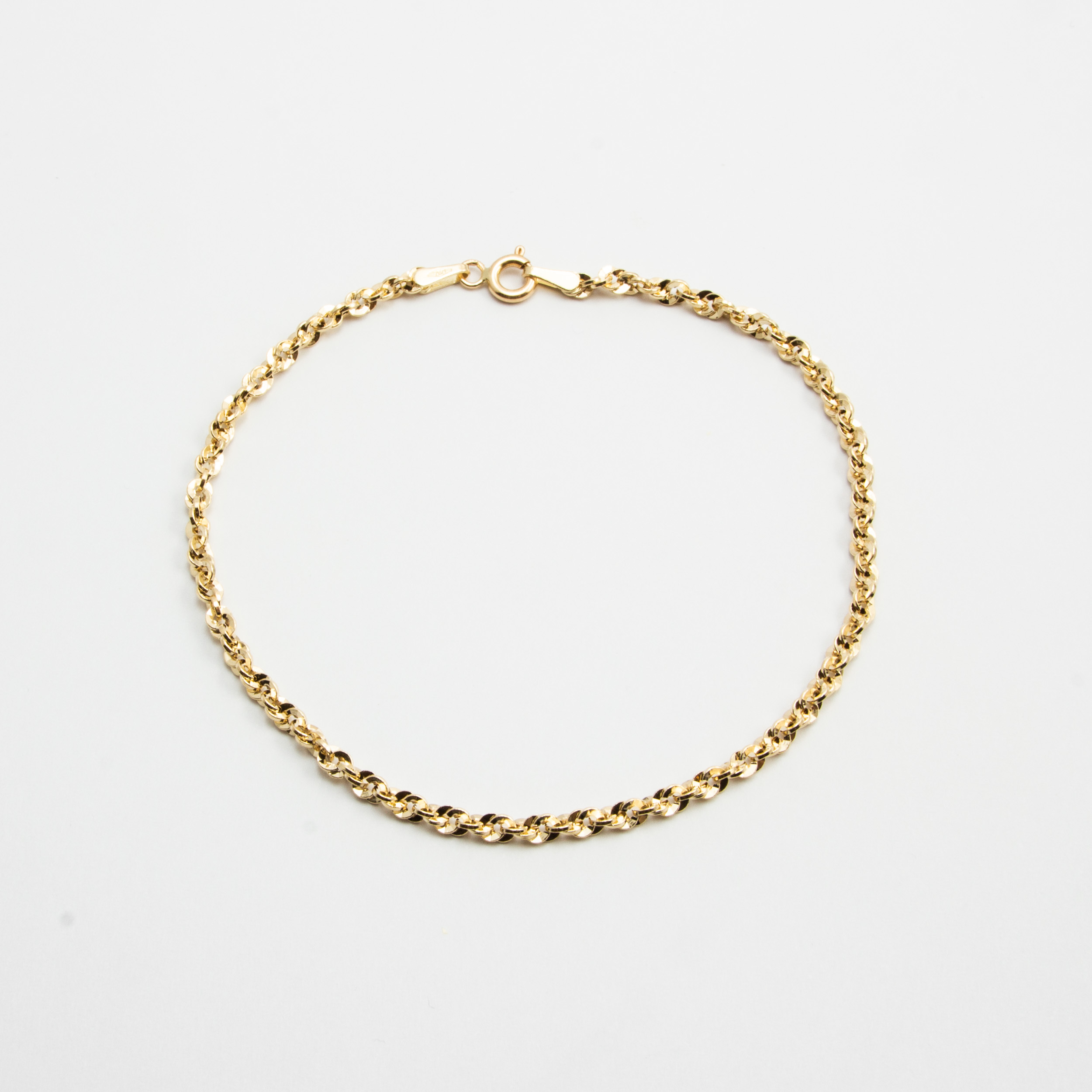 Bracciale Fune Oro 18 kt