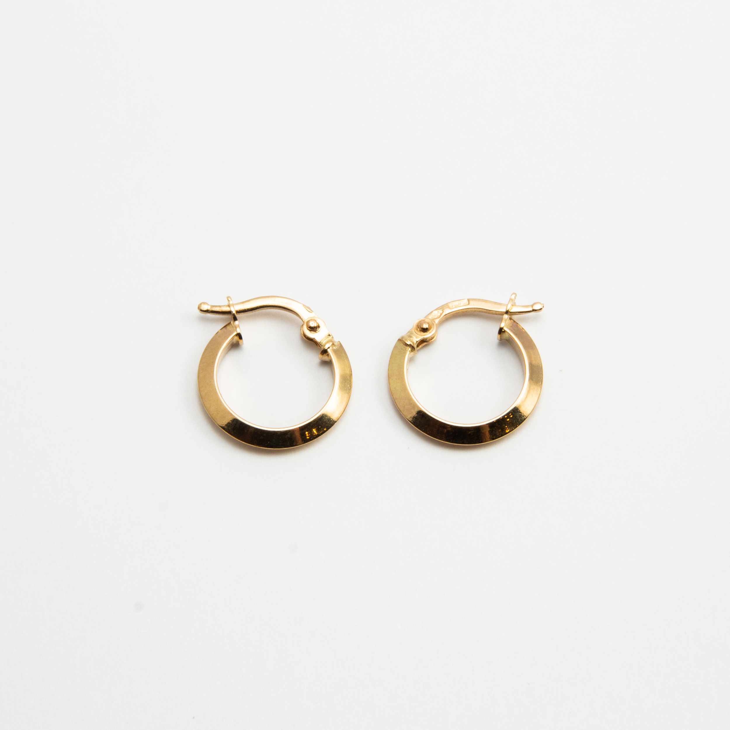 Orecchini Cerchio Oro 18Kt cm 1,3