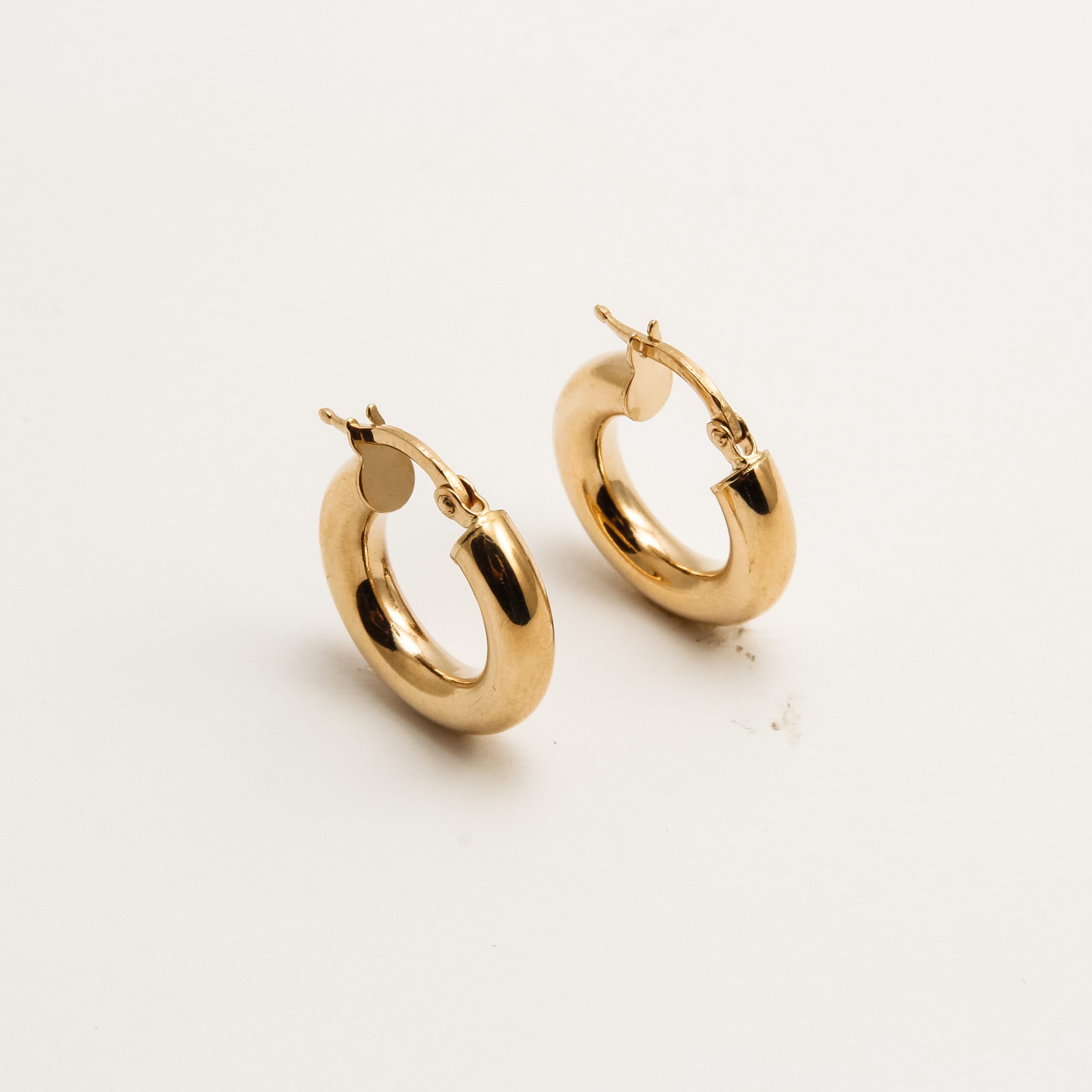 Orecchini Cerchio Oro 18Kt cm 1,80