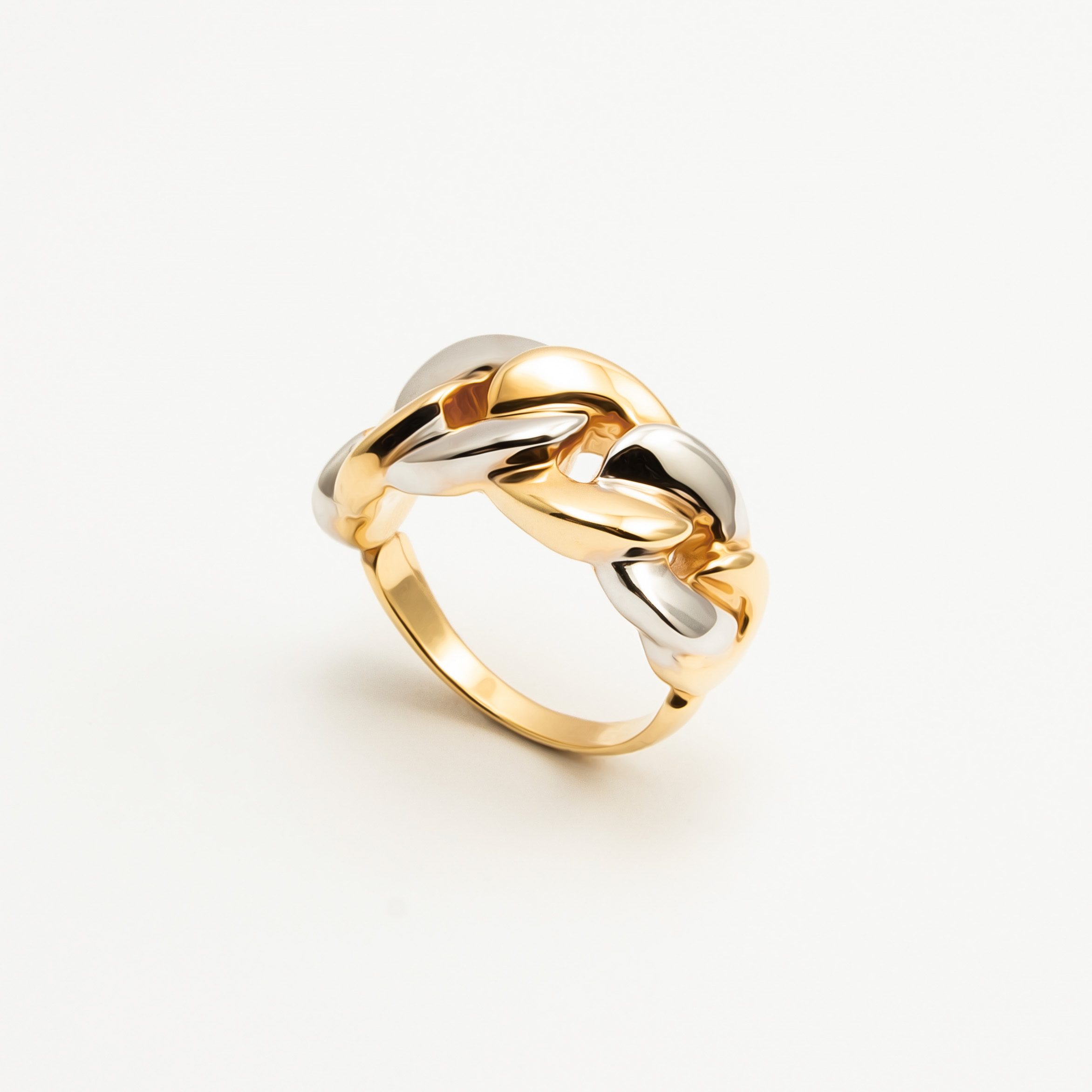 Anello a Catena Oro 18kt