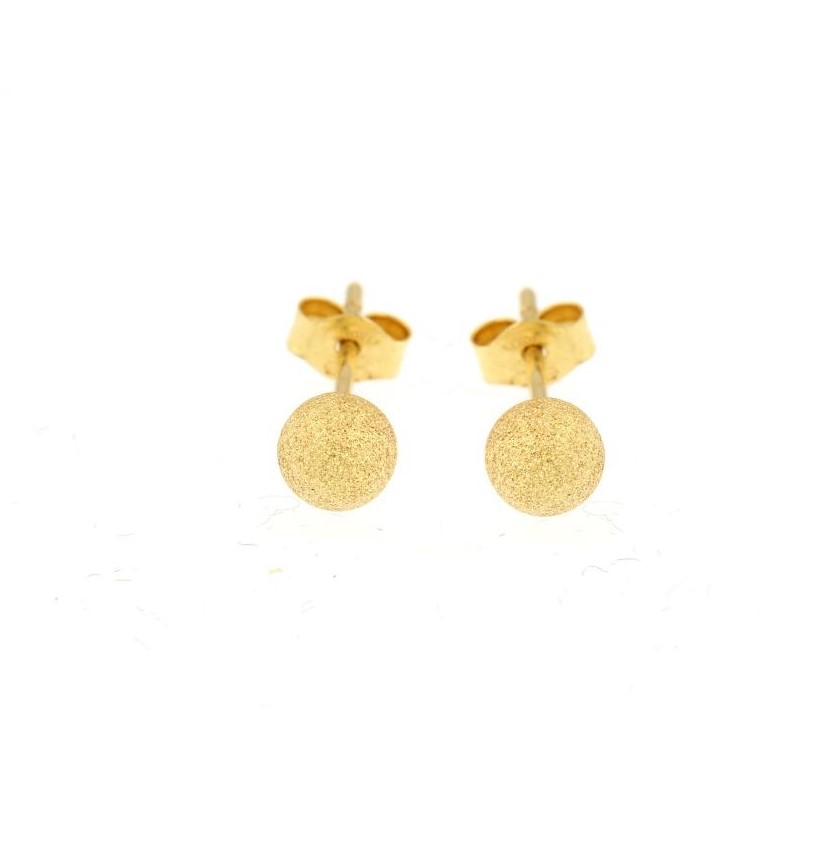 Orecchini Sfera Oro18Kt Ø 5