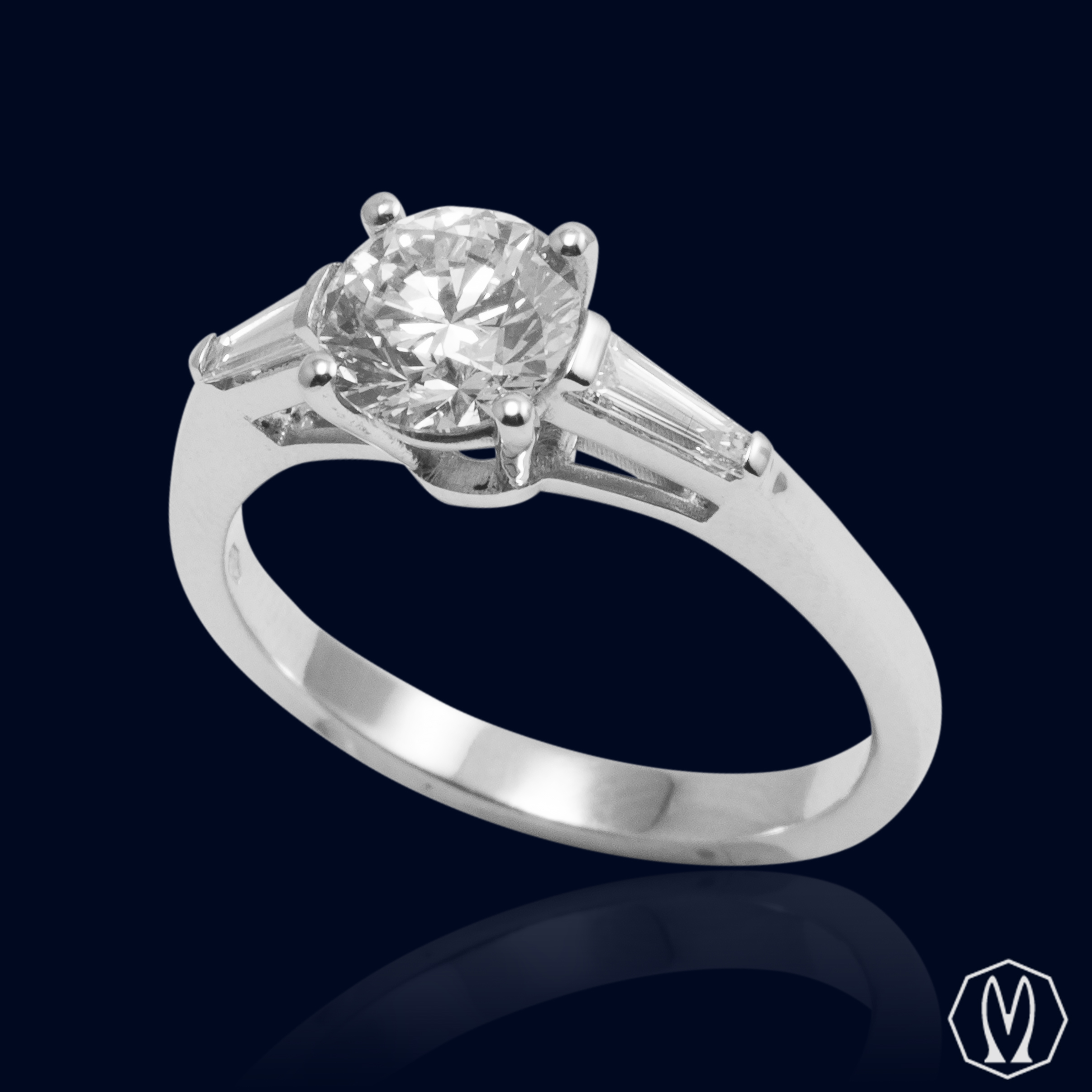 Solitario Diamante GIA Ct 1,01 Gioielleria Marchi Carlo