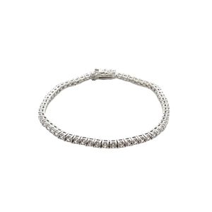 Lucoro - Braccialetto da tennis in argento Sterling 925 con | FindTheDeal