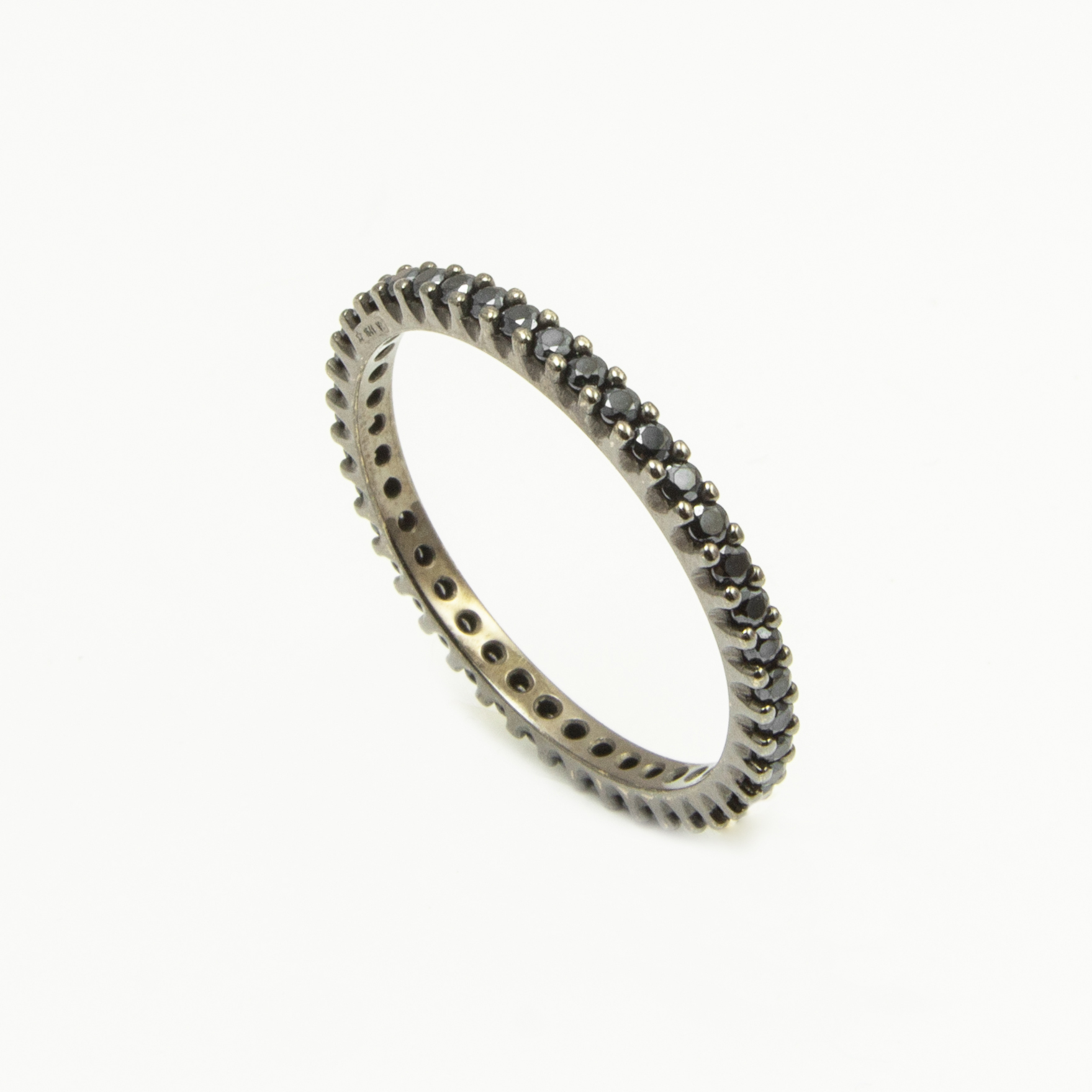 Anello Eternity Oro18kt e Zirconi
