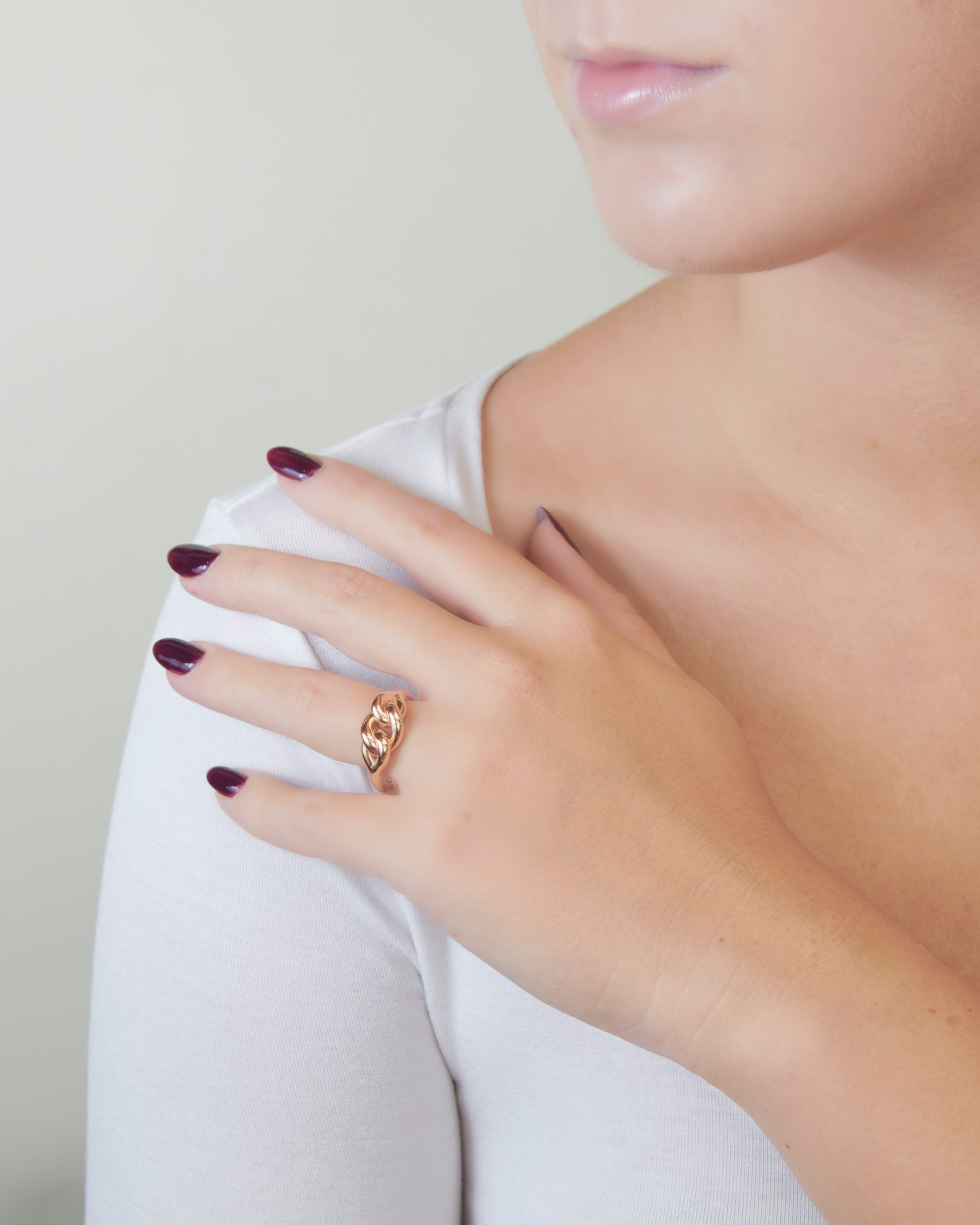 Anello Nodo Oro Pieno 18kt Gioielleria Marchi Carlo