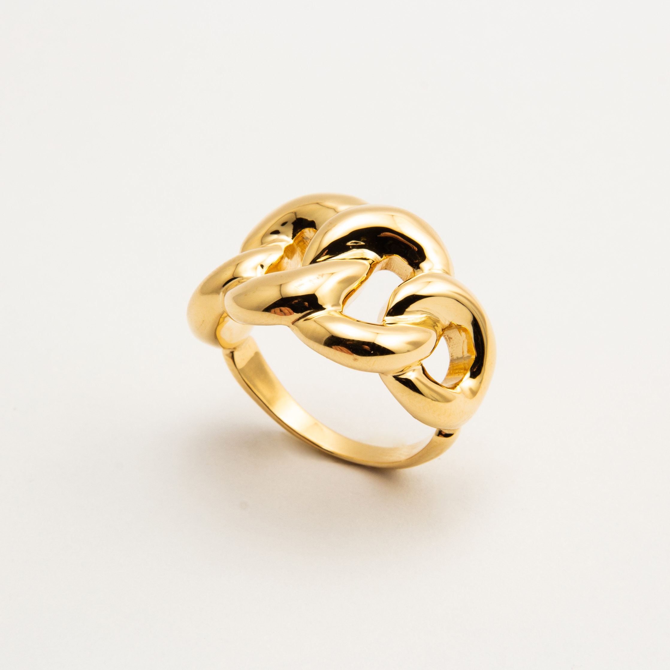 Anello Catena in Oro 18kt