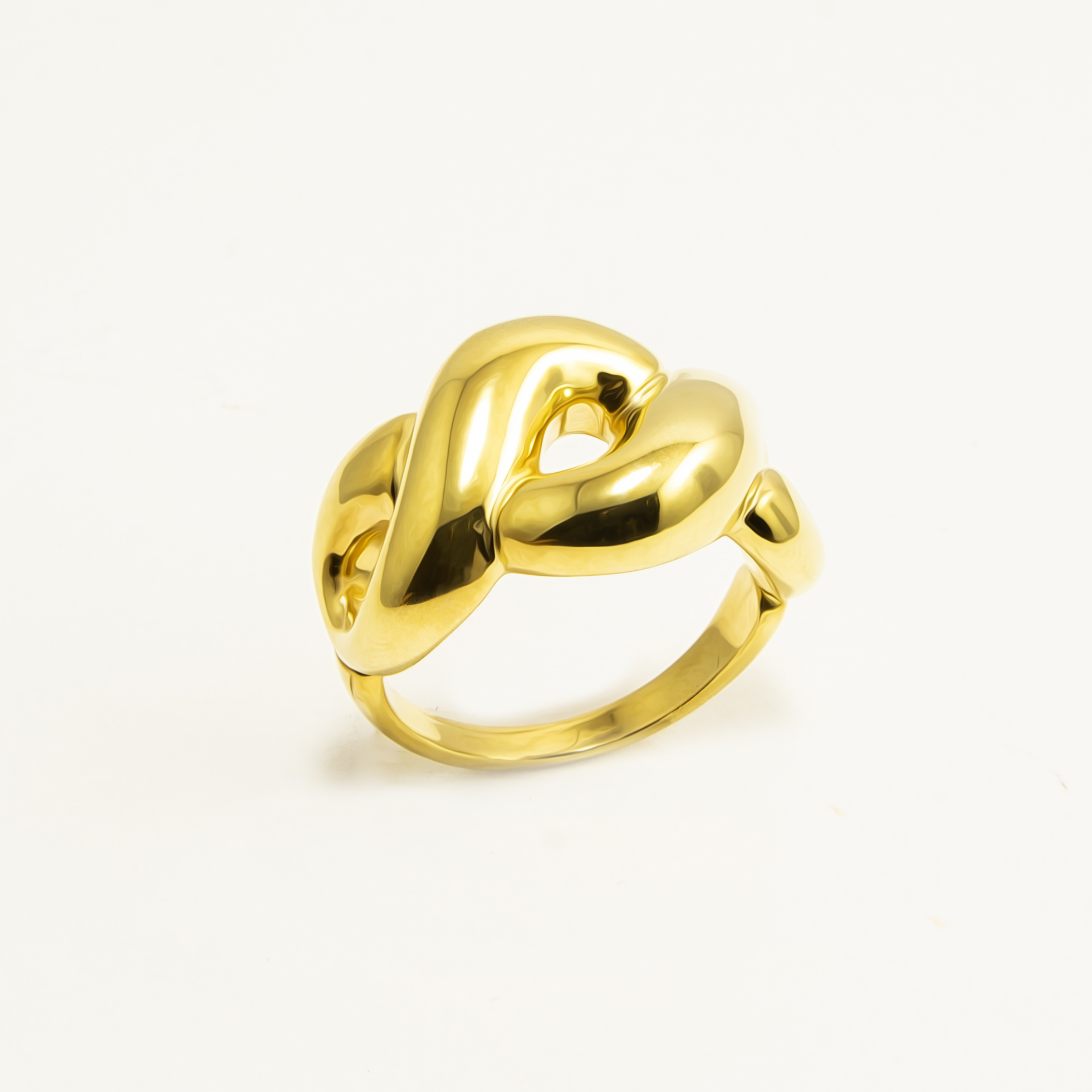 Anello Treccia Oro 18kt