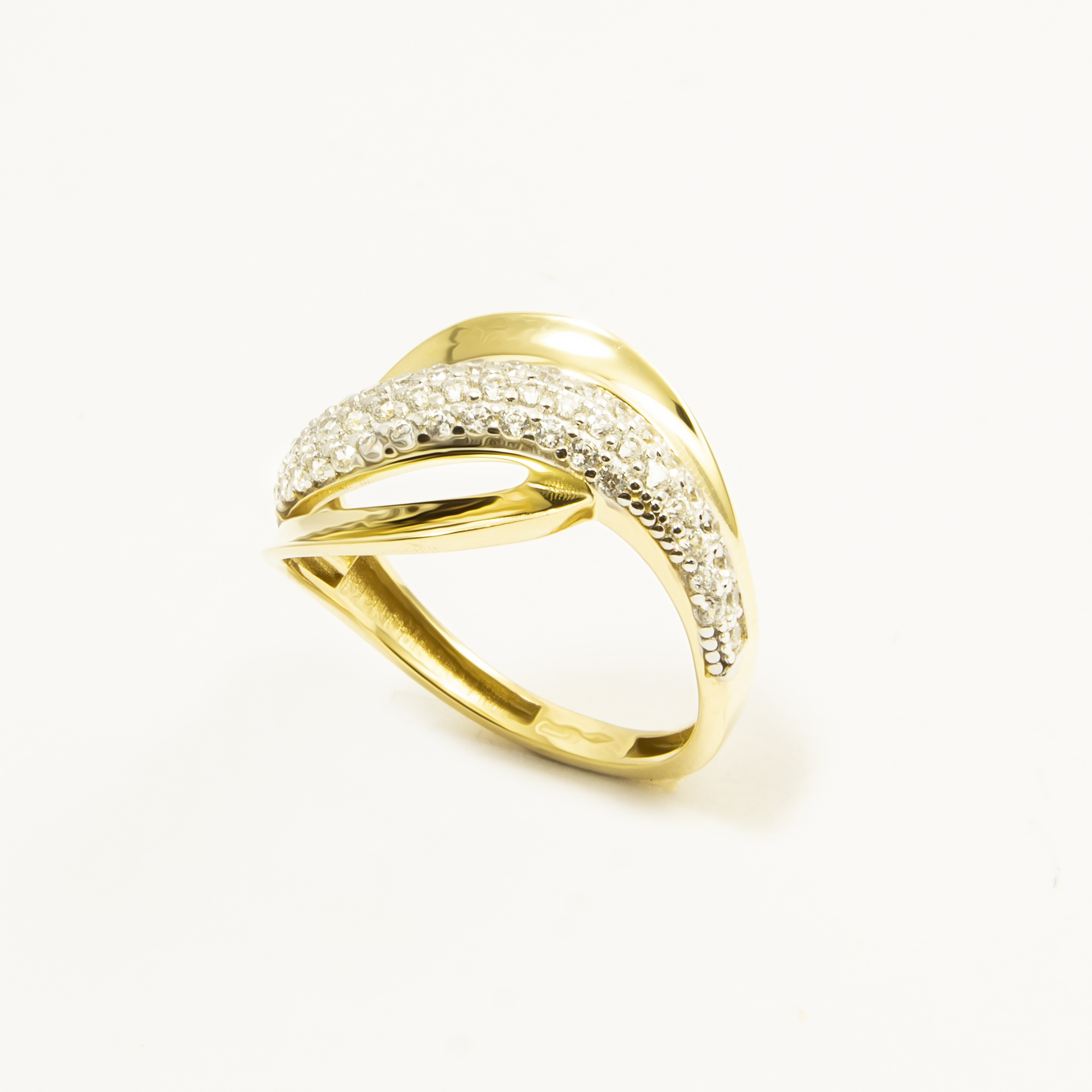 Anello Oro18kt e Zirconi