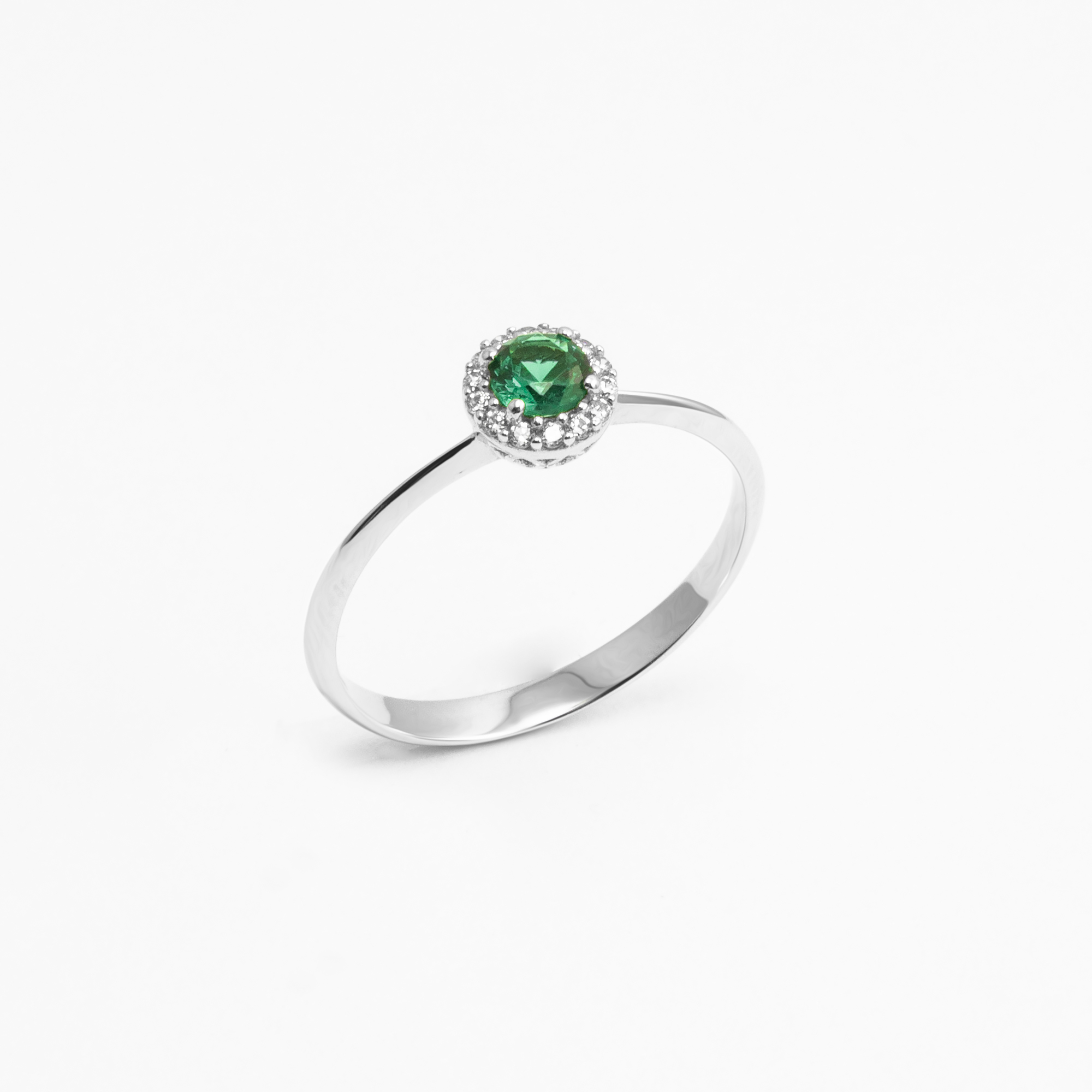 Anello Oro18kt e Zirconi