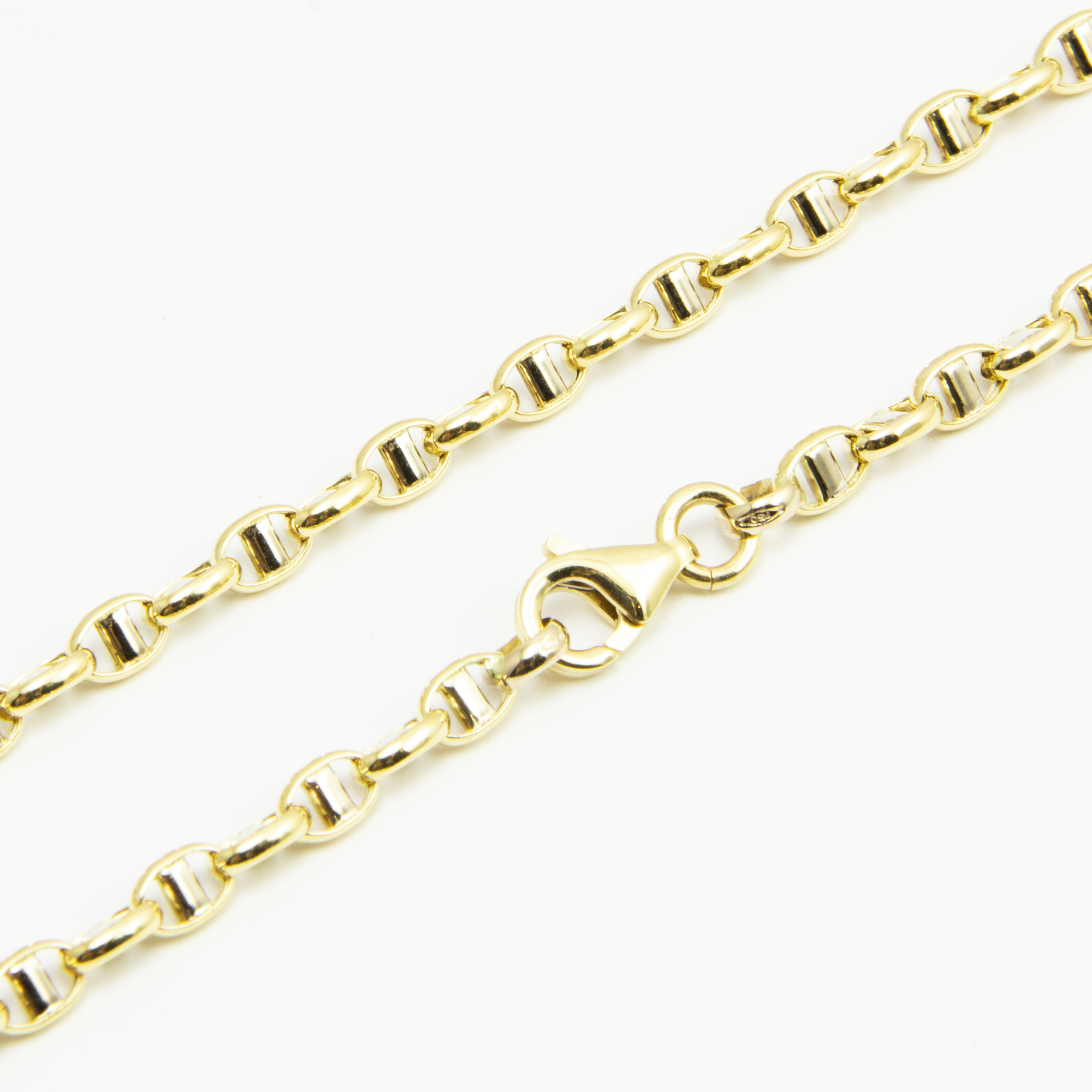 Regalo Uomo Catena Oro 14K 5mm KRKC&CO - Confezione Inclusa