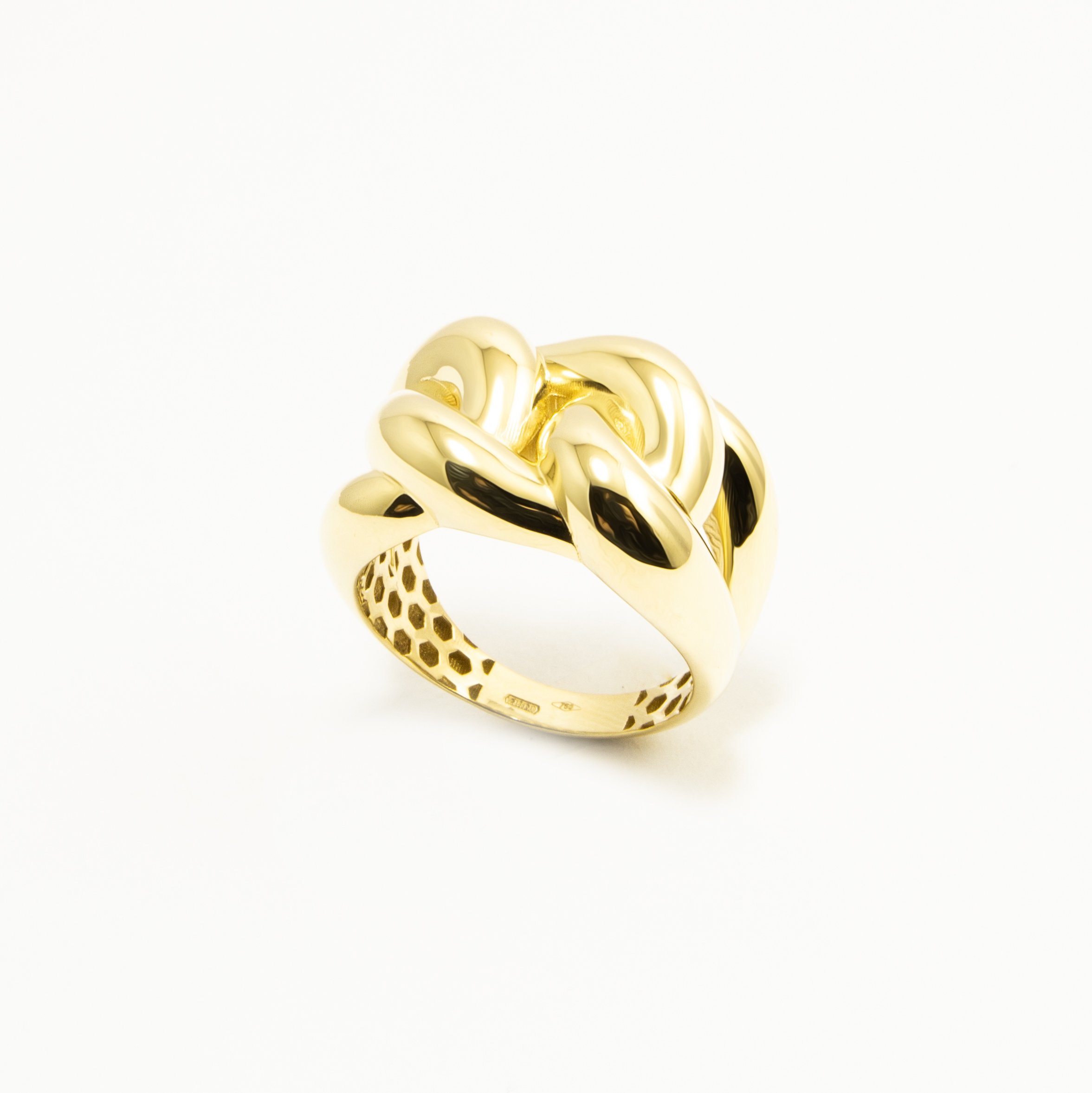 Anello a Maglia in Oro 18kt