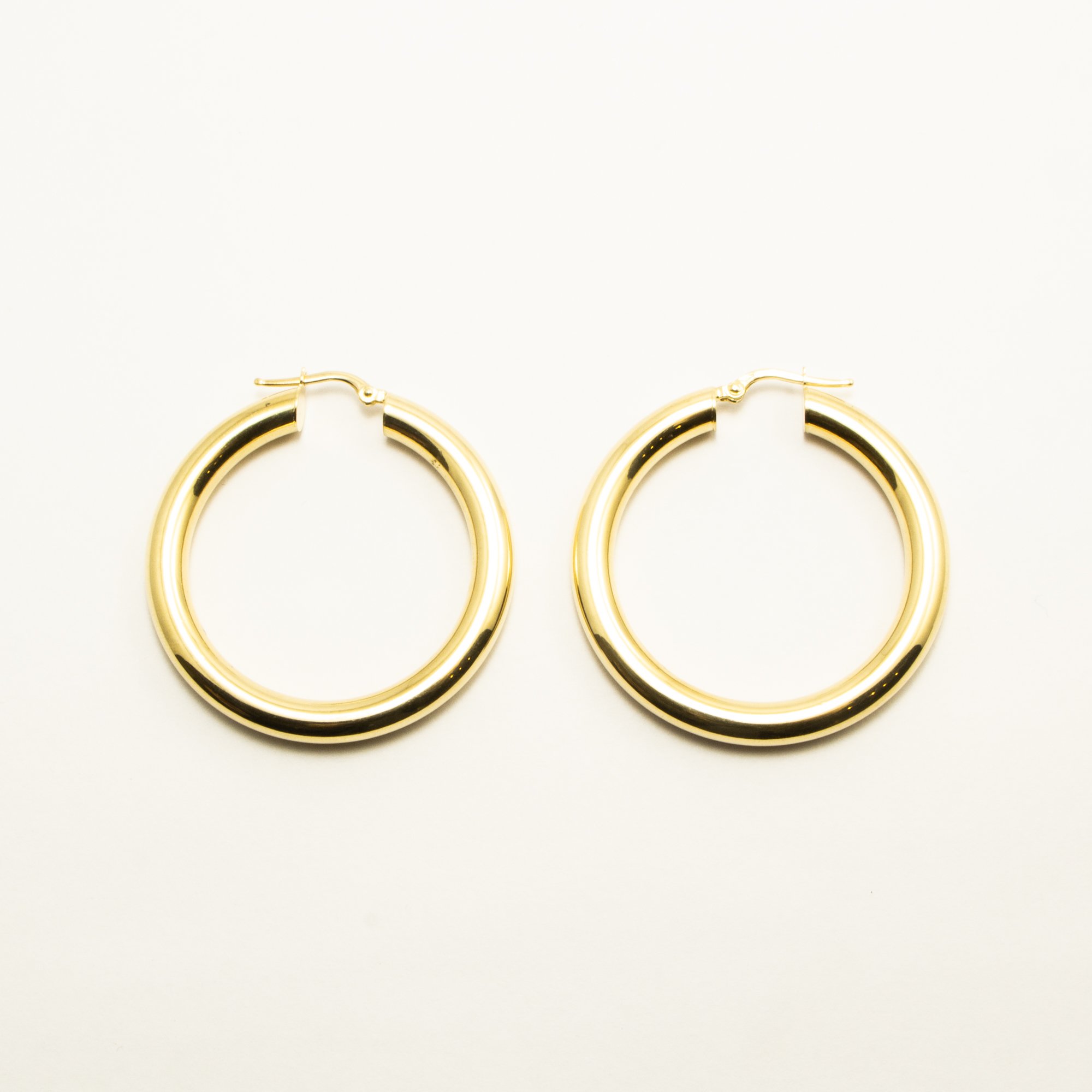 Orecchini Cerchio in Oro 18kt cm 3,3