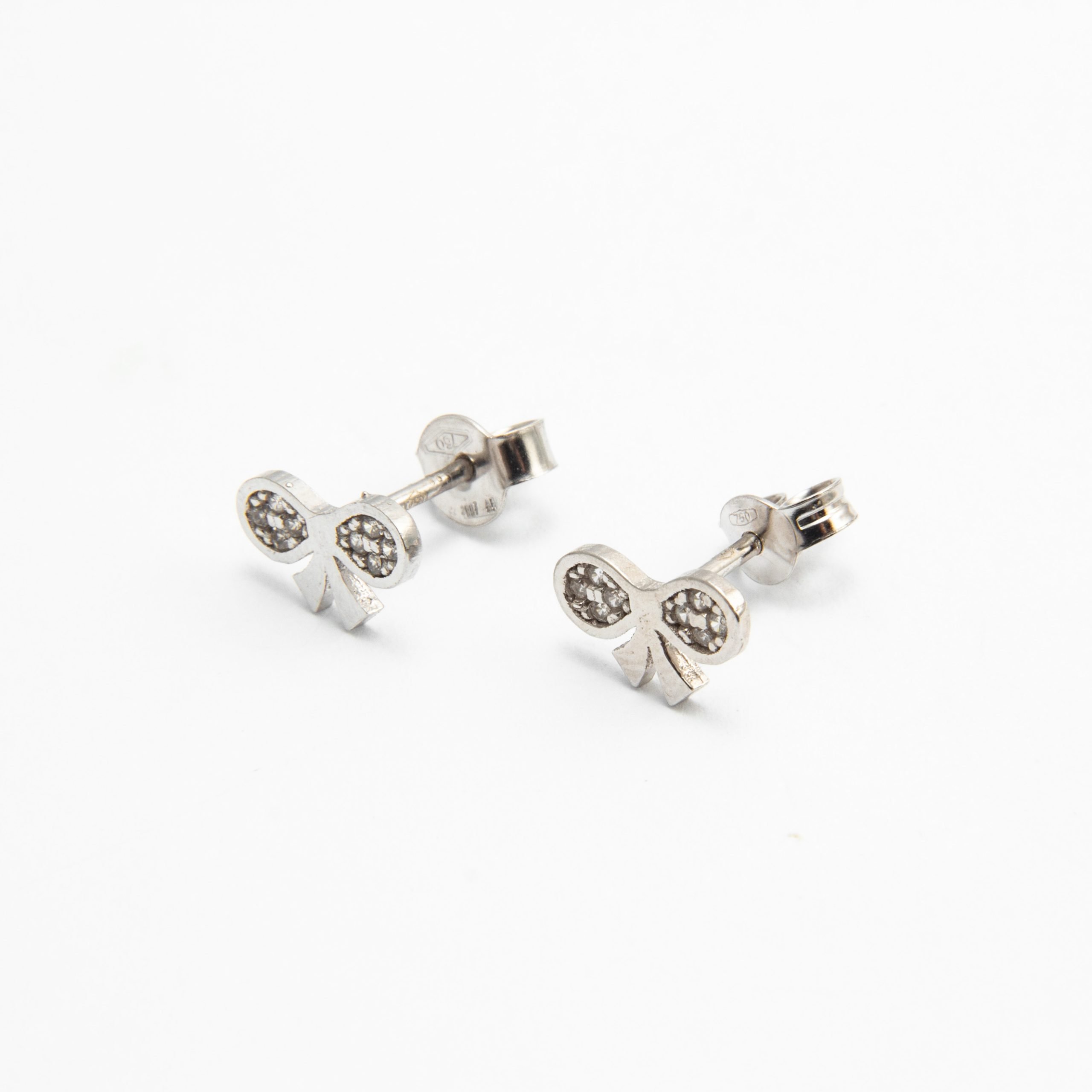 Orecchini Fiocco In Oro 18kt
