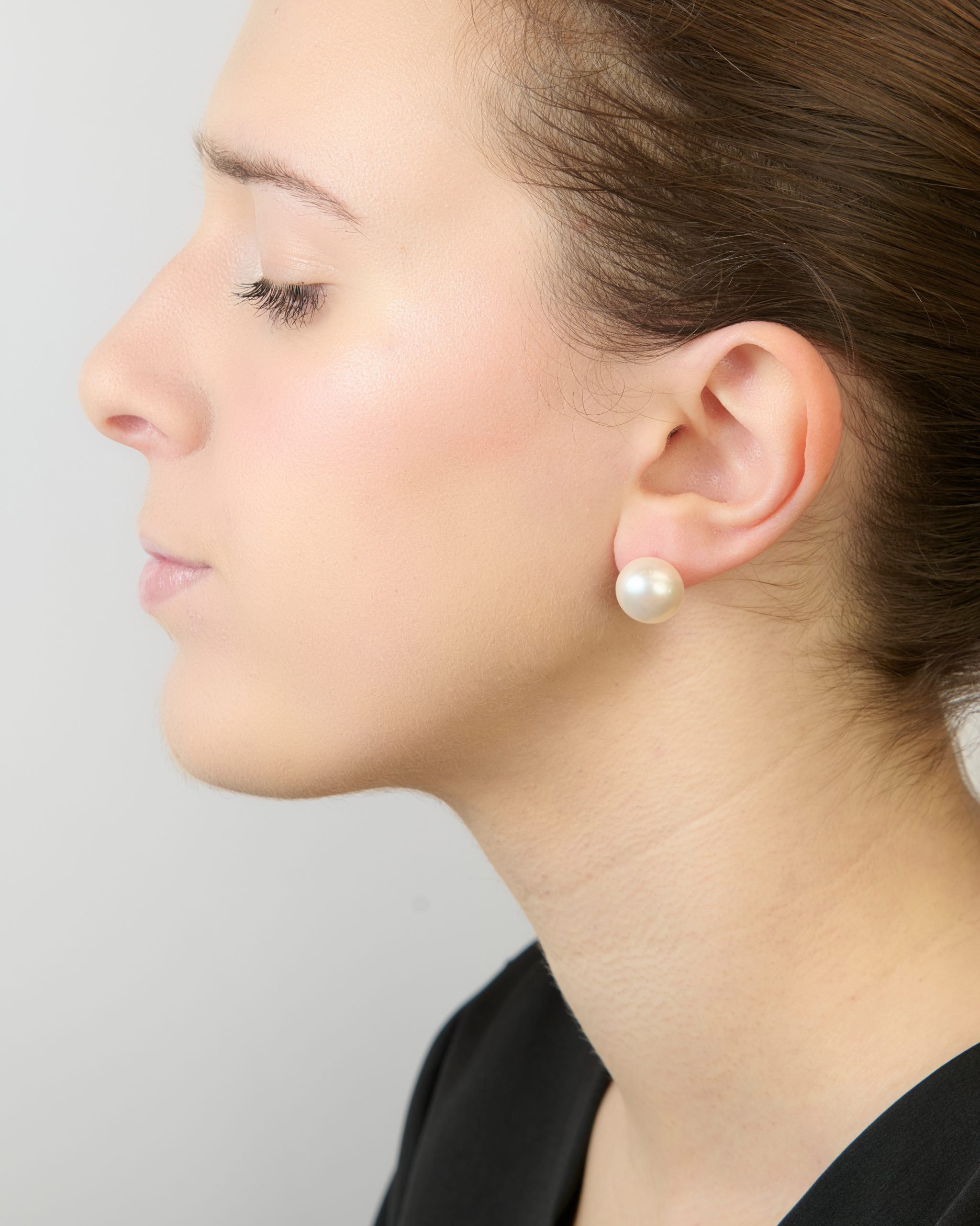 Orecchini Da Donna In Oro 18 Carati Chiusura: Perno E Farfalla 3,3g - Foto 3