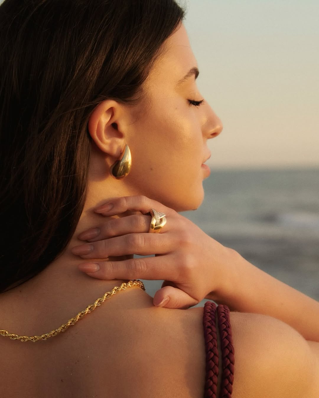 Orecchini Sfera 8mm Lucida Super Leggeri In Oro Bianco