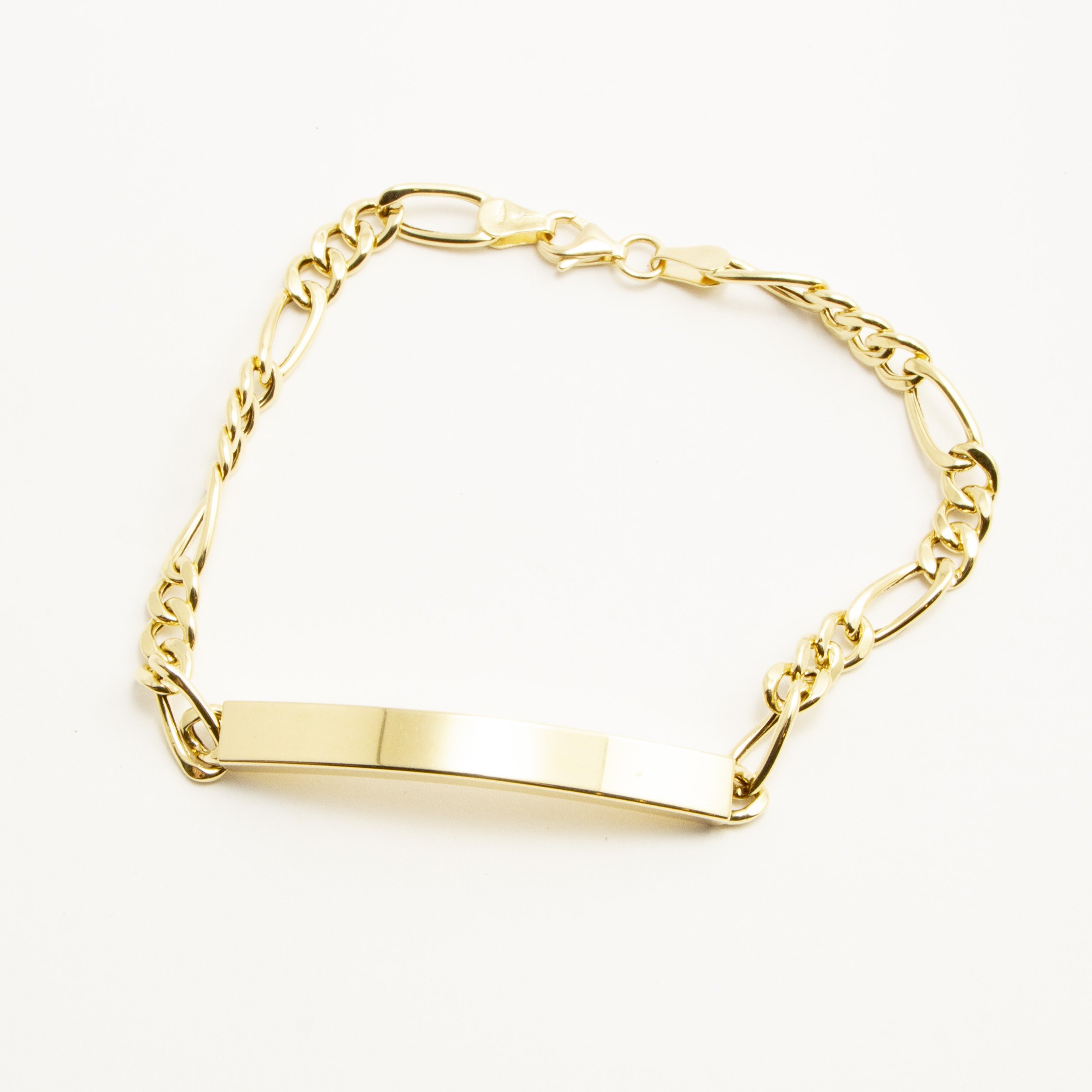 Bracciale Targa in Oro 18kt