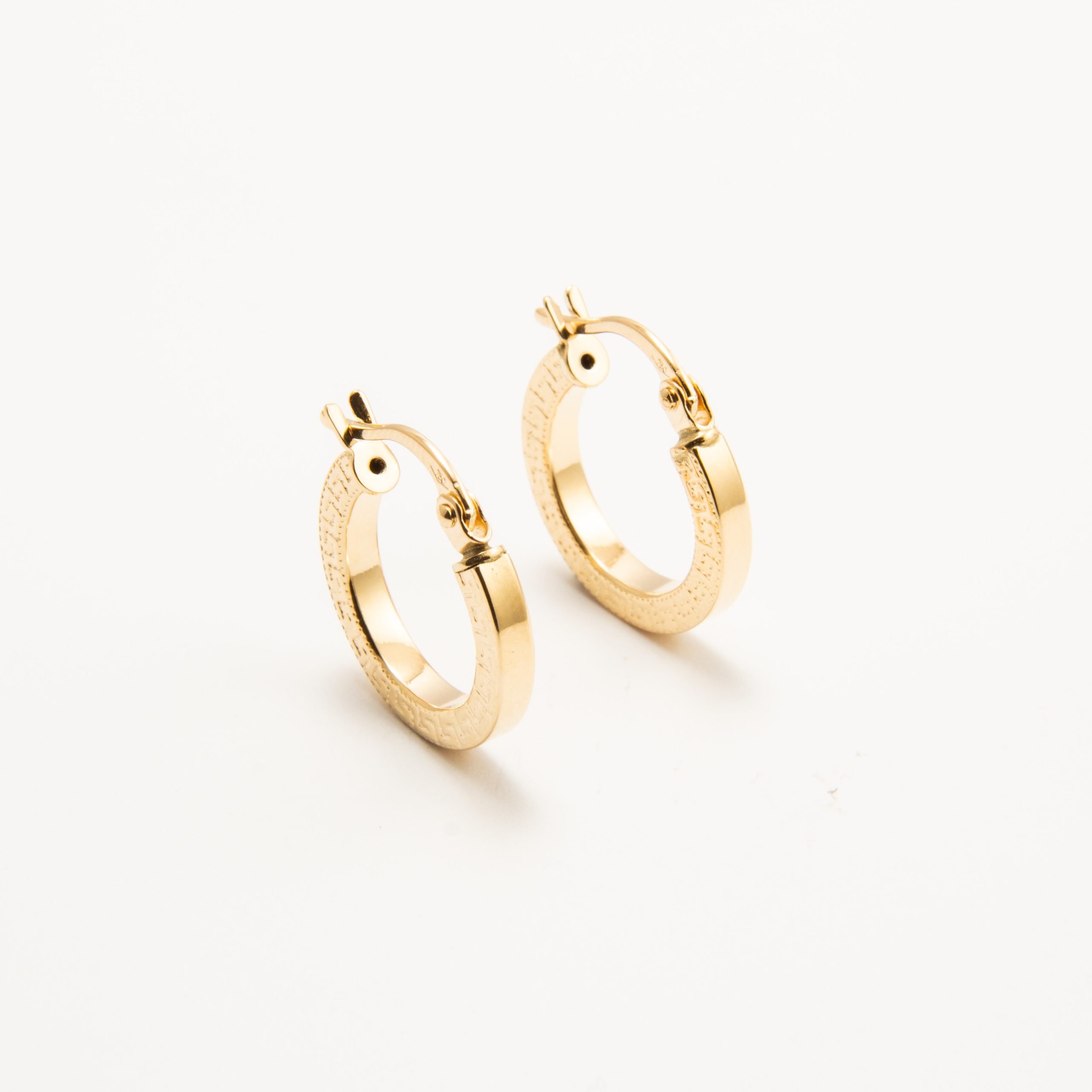 Orecchini Squadrati in Oro18kt