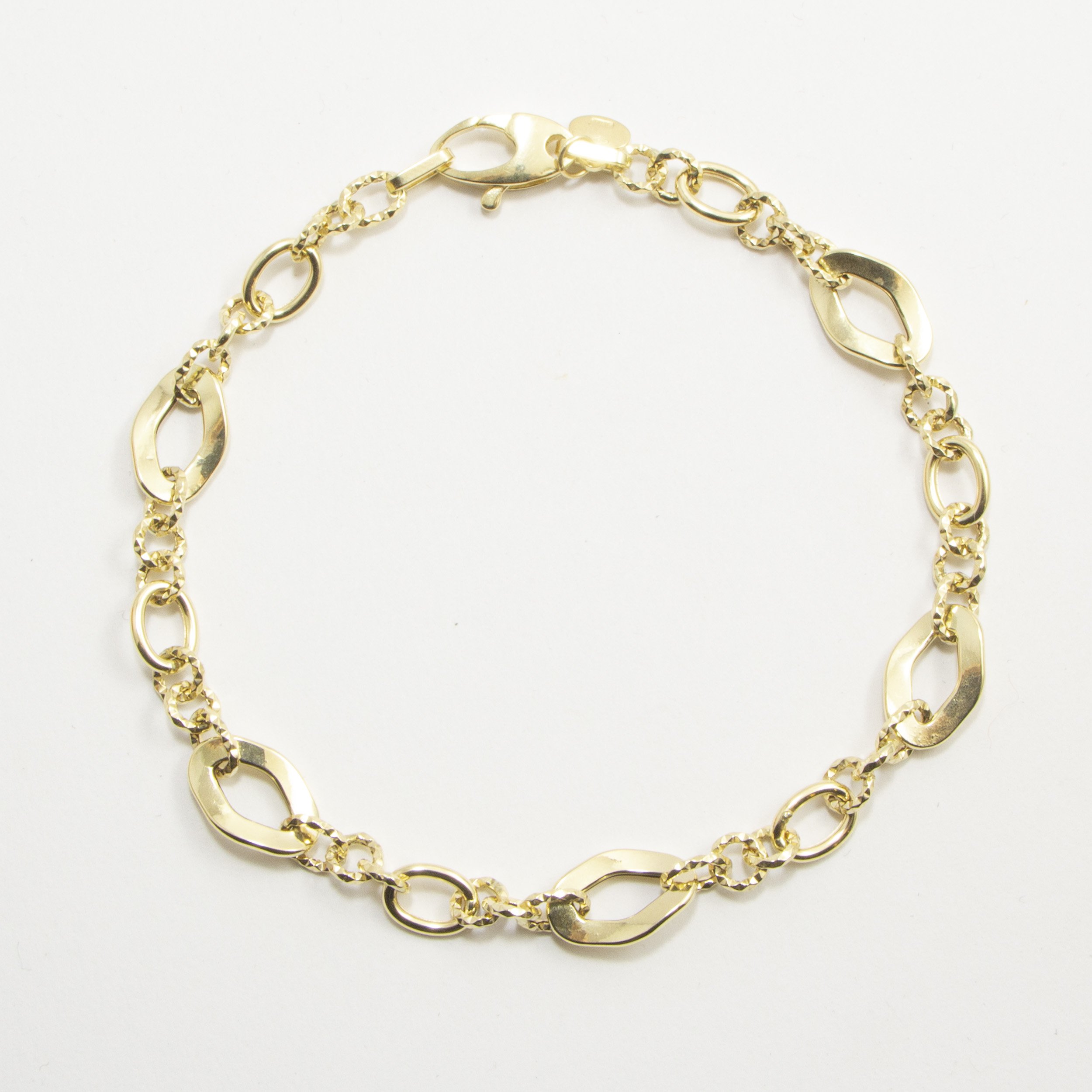 Bracciale Martellato in Oro18Kt