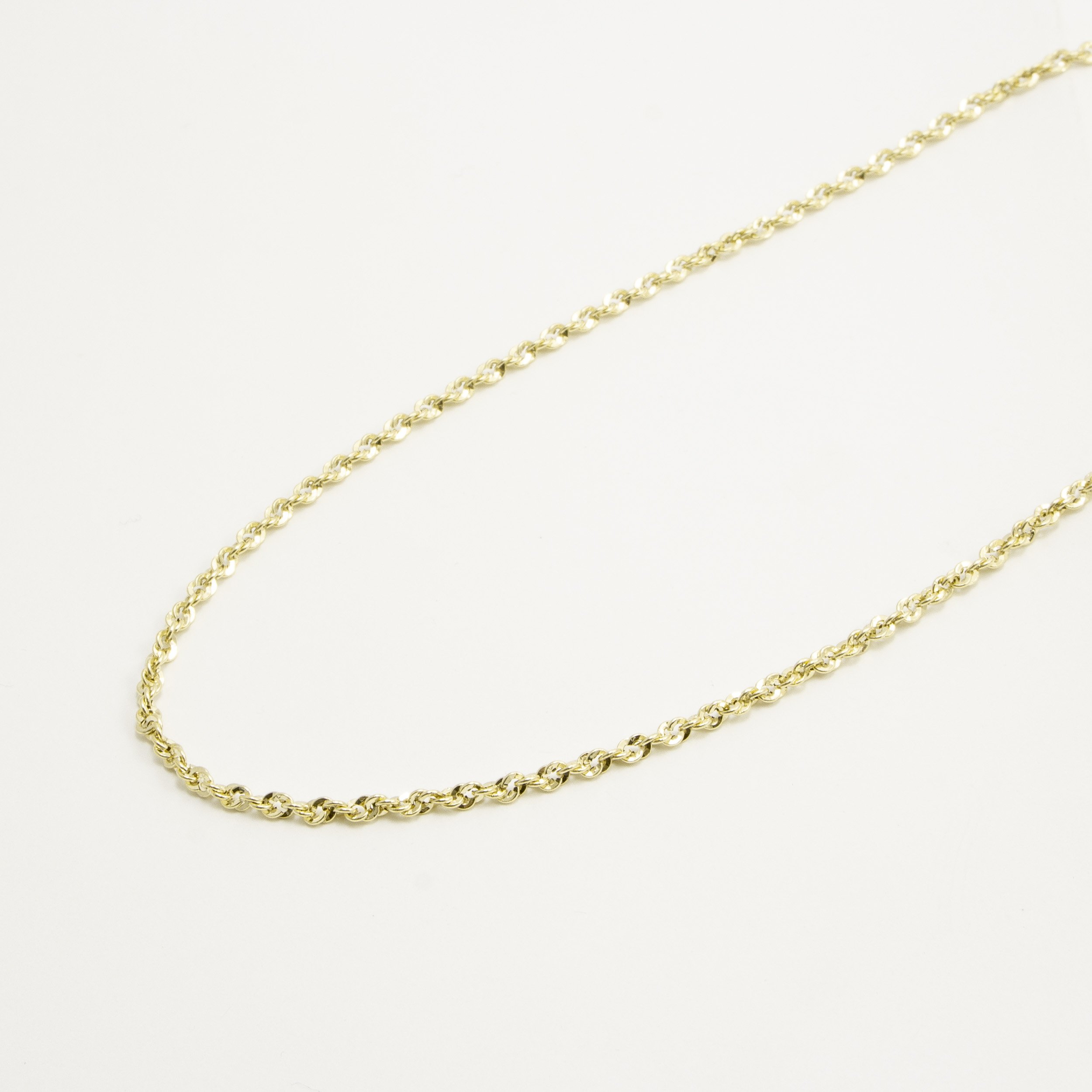 Catena Fune Oro18kt Diamantato cm 60