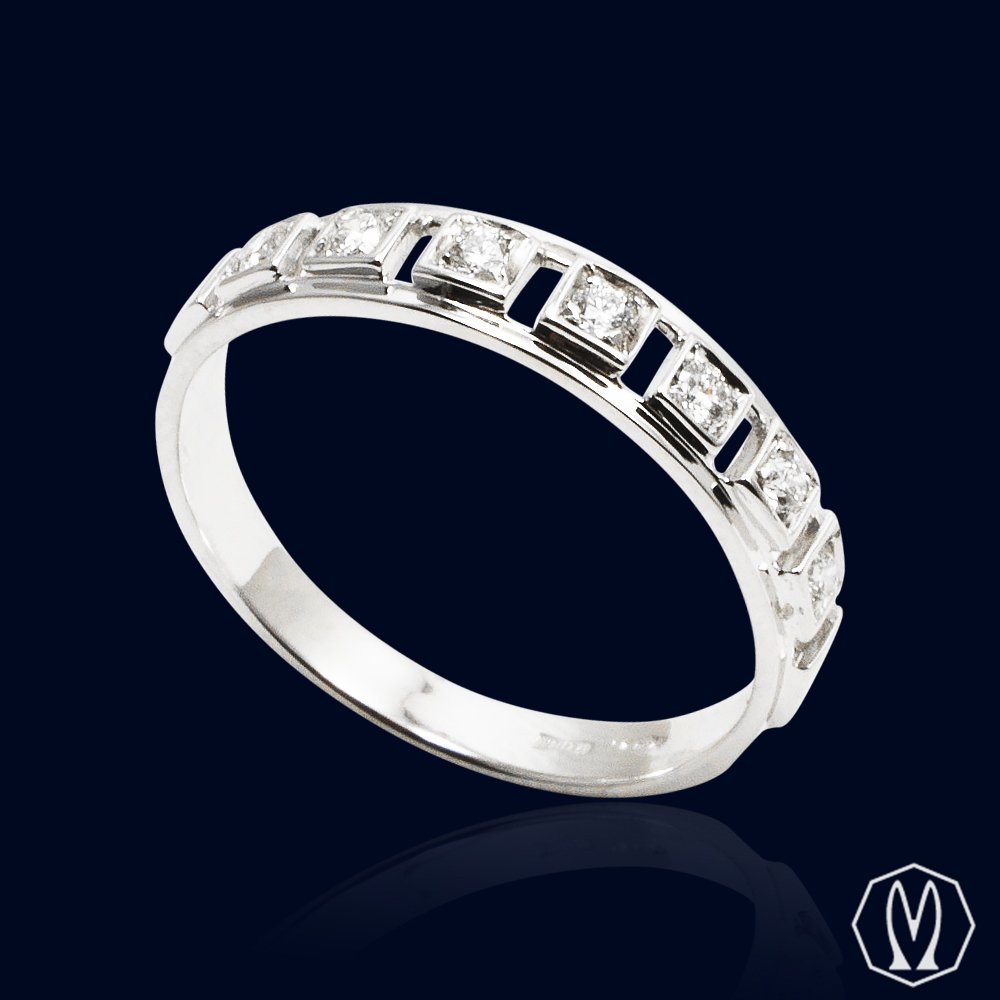 Riviera Quadri in Diamanti e Oro 18kt