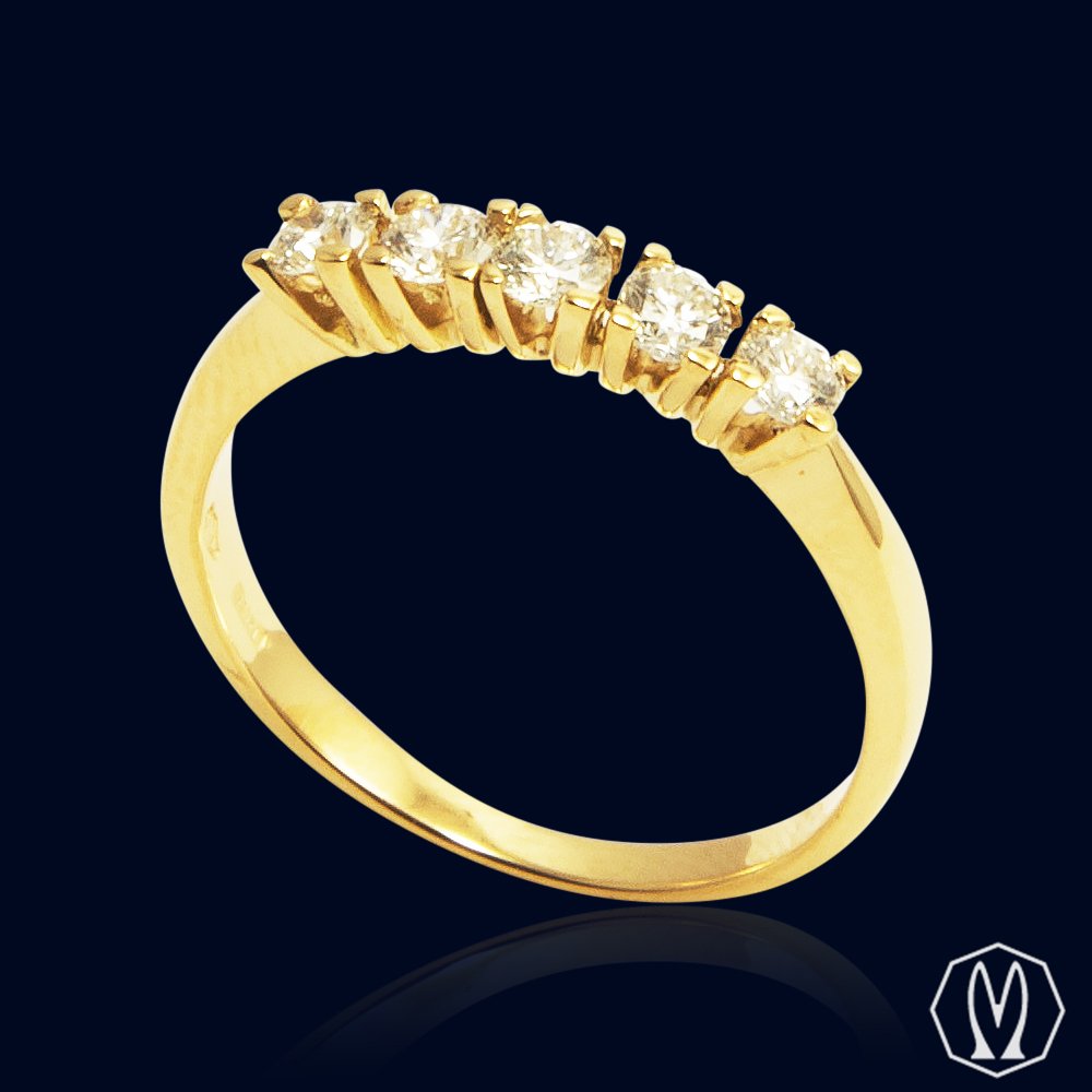 Riviera in Diamanti e Oro 18kt