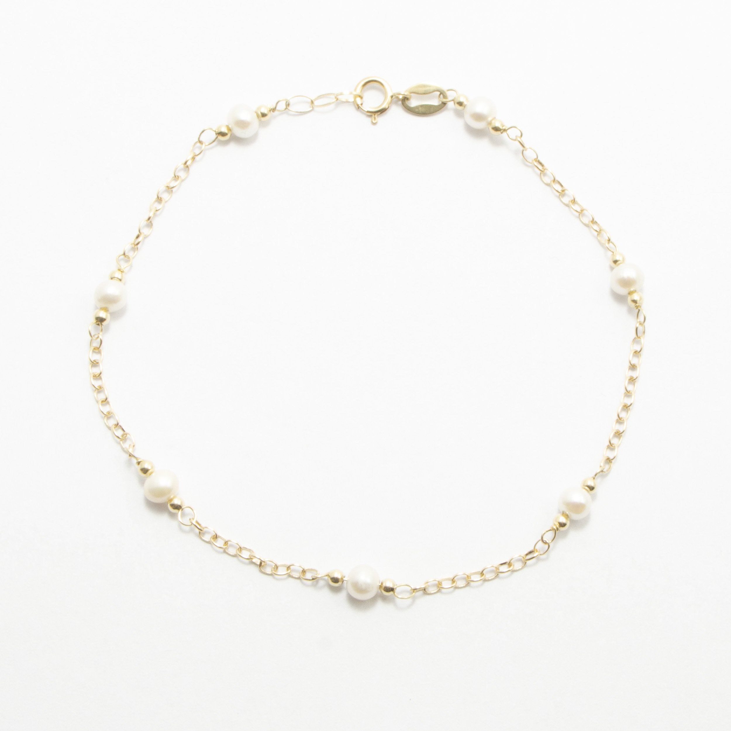 Bracciale in Oro18Kt e Perle Coltivate