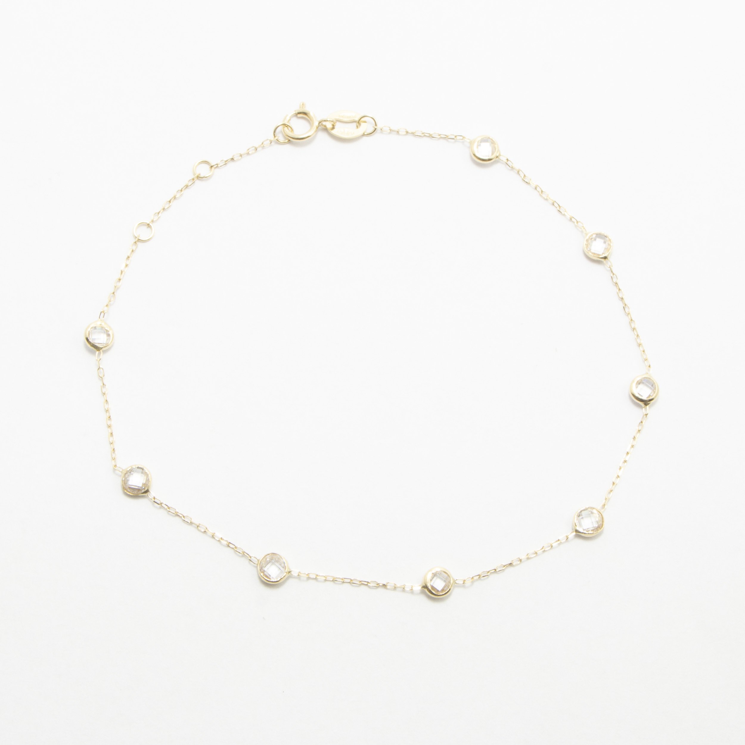 Bracciale 8 Punti Luce e Oro18Kt