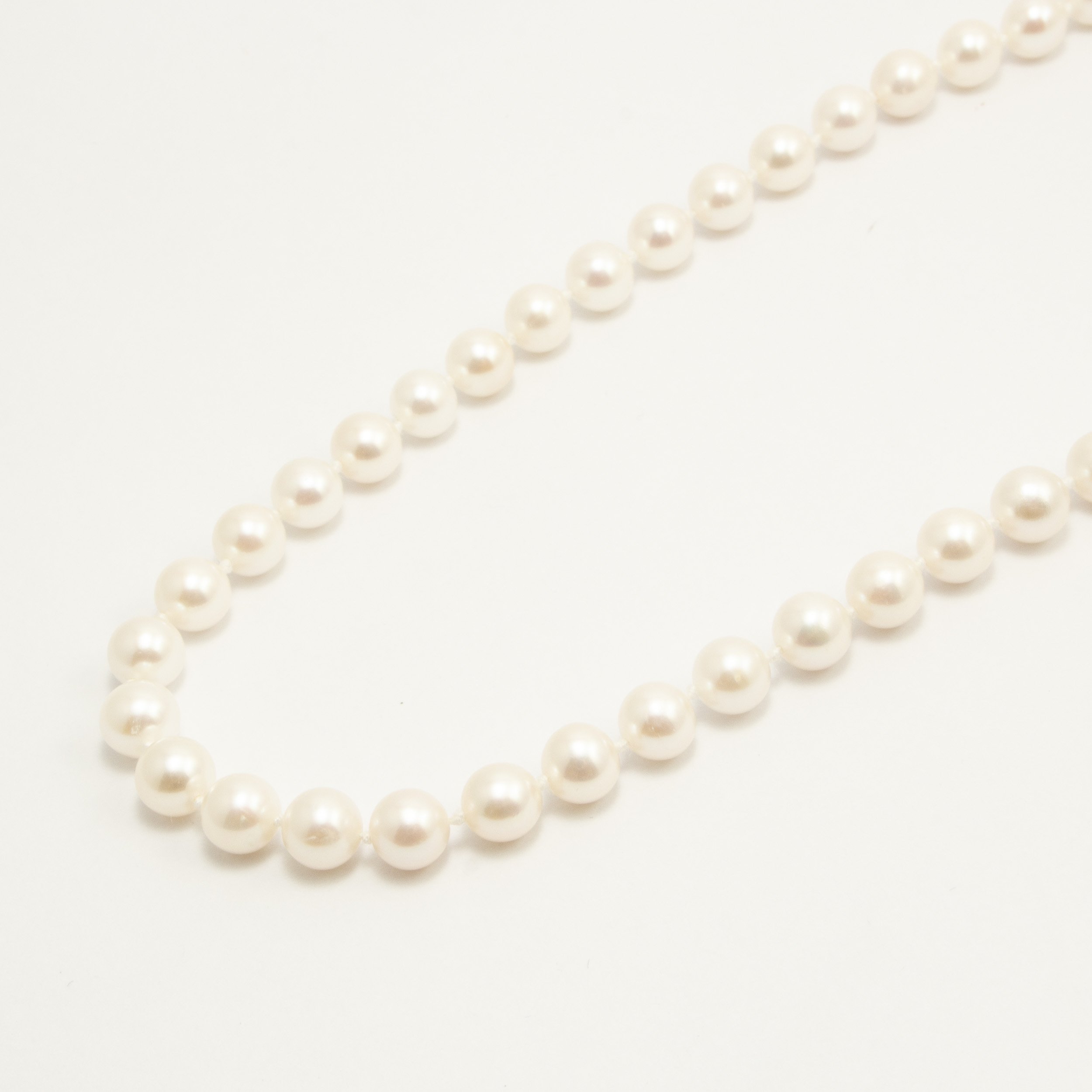 Collana In Perle Coltivate e Oro 18kt