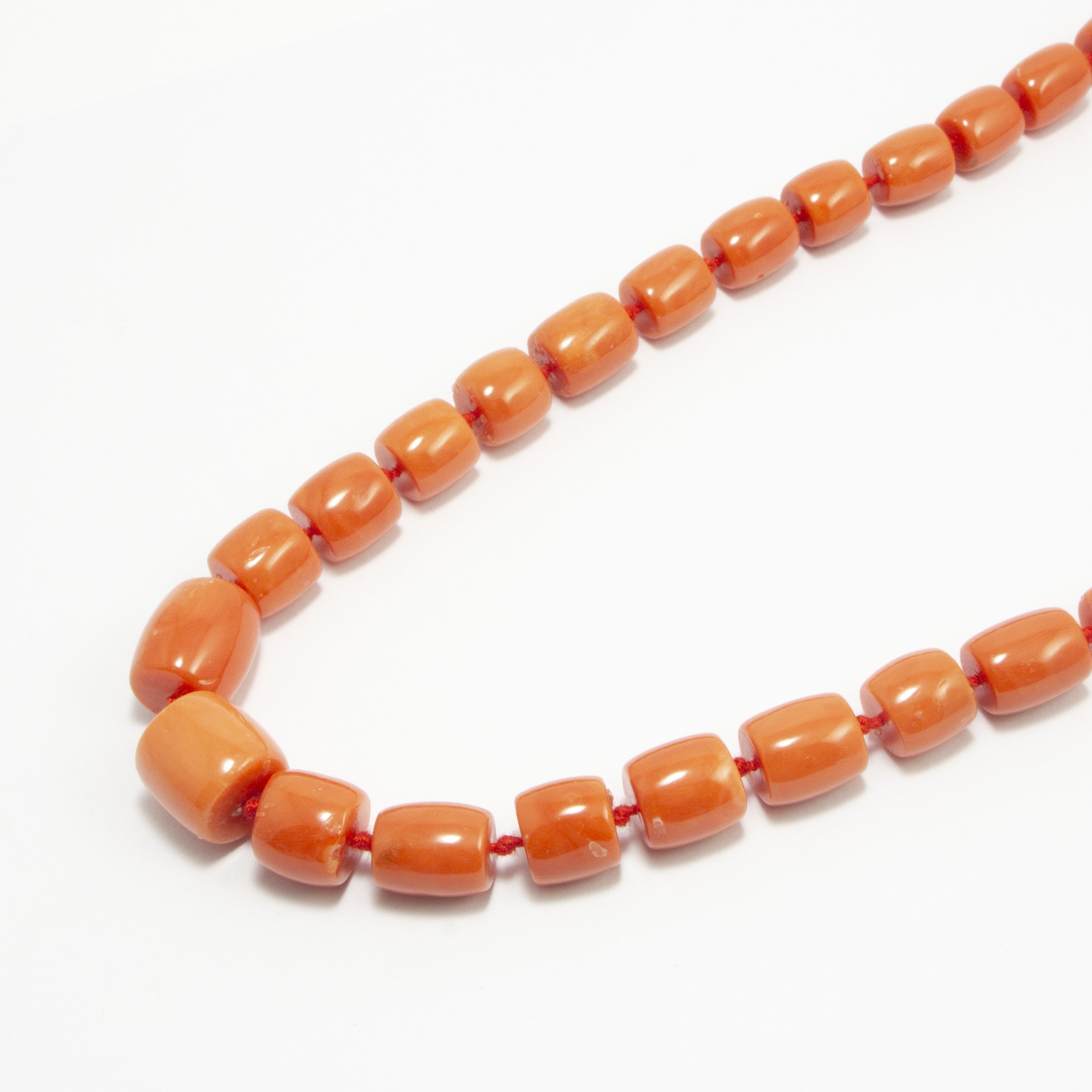 Collana Corallo Del Mediterraneo e Oro18kt