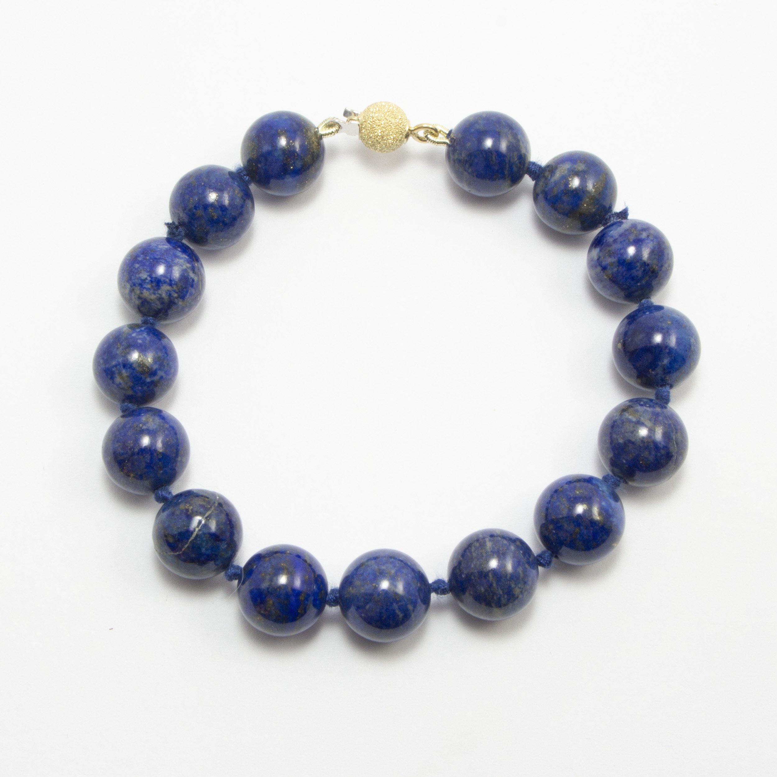 Bracciale Lapislazzuli e Oro18Kt