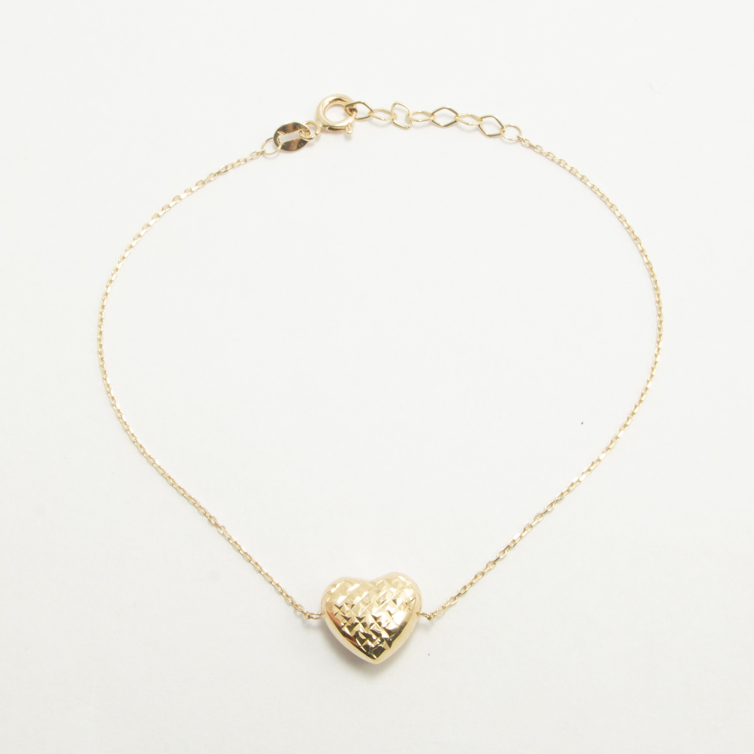 Bracciale Cuore in Oro 9 kt
