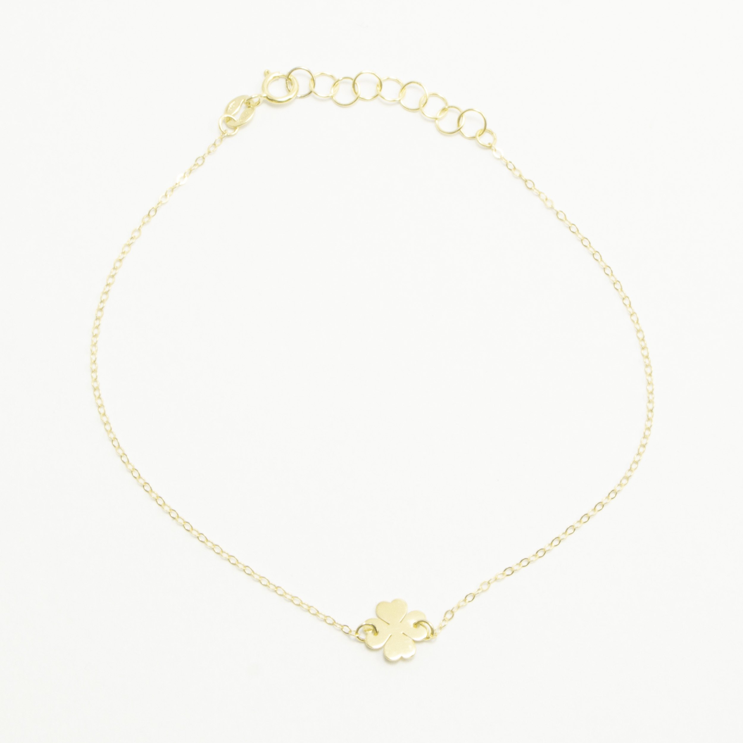 Bracciale Quadrifoglio in Oro 9 kt