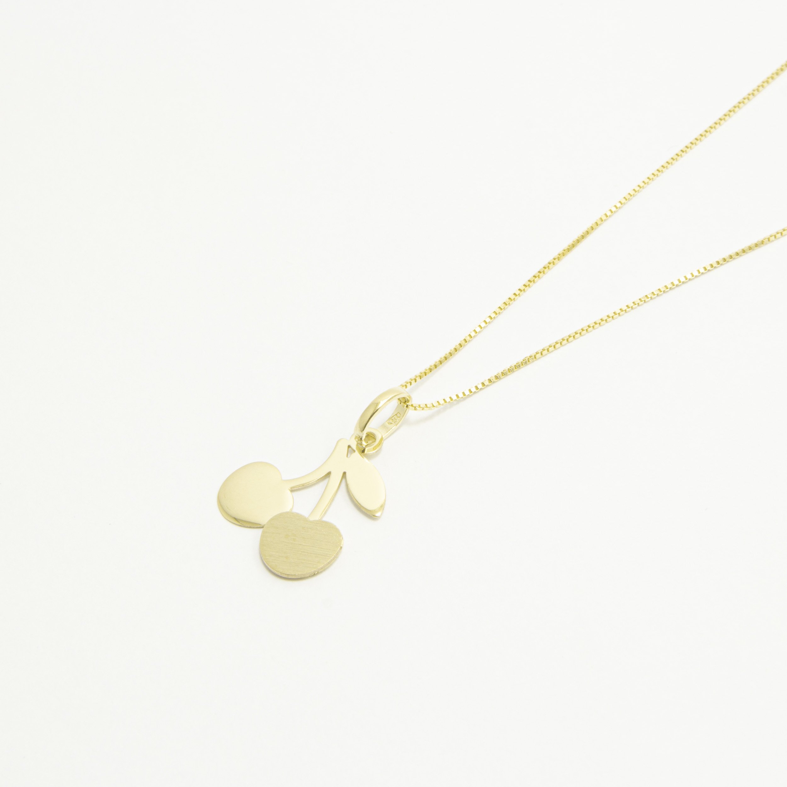 Girocollo Ciliegie in Oro 9 kt
