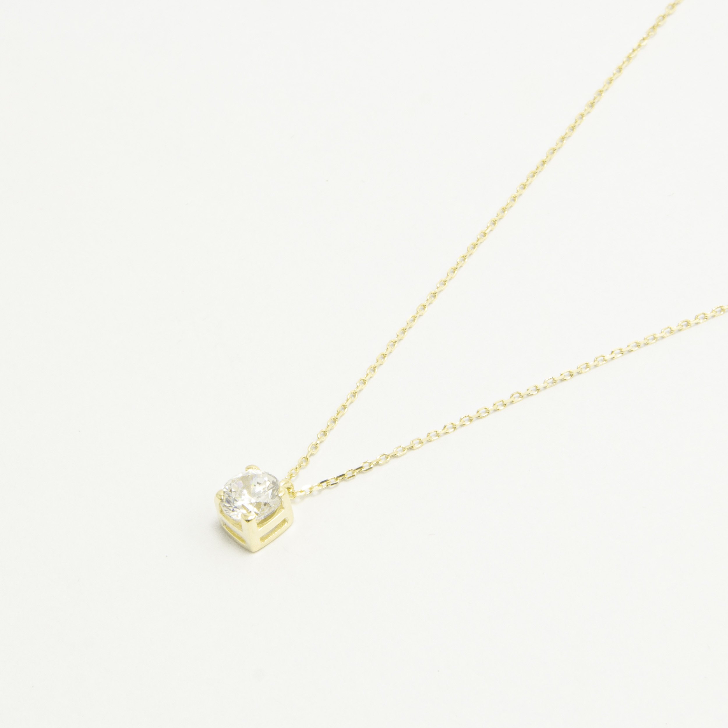 Girocollo Punto Luce in Oro 9kt