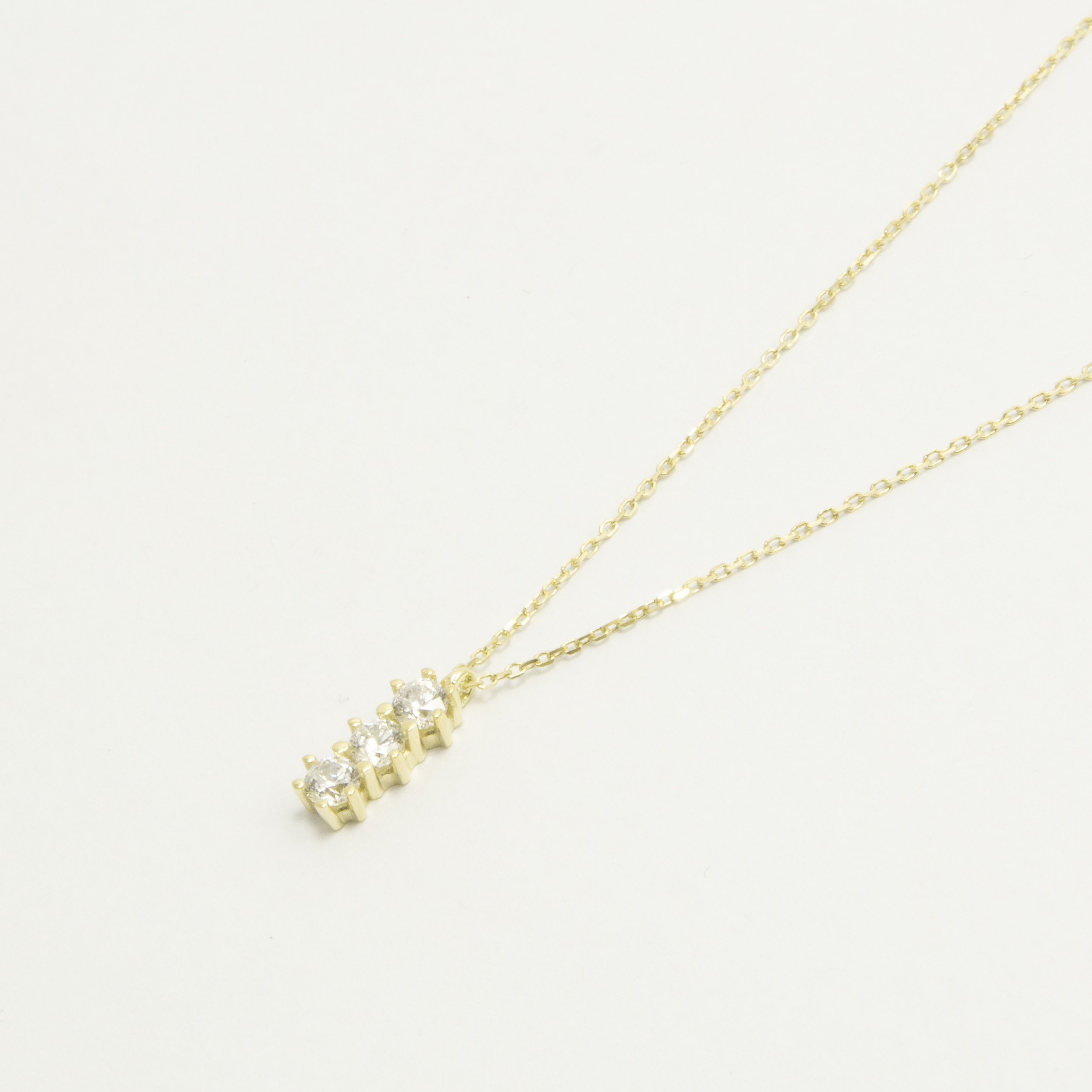 Girocollo Trilogy in Oro 9kt e Zircone