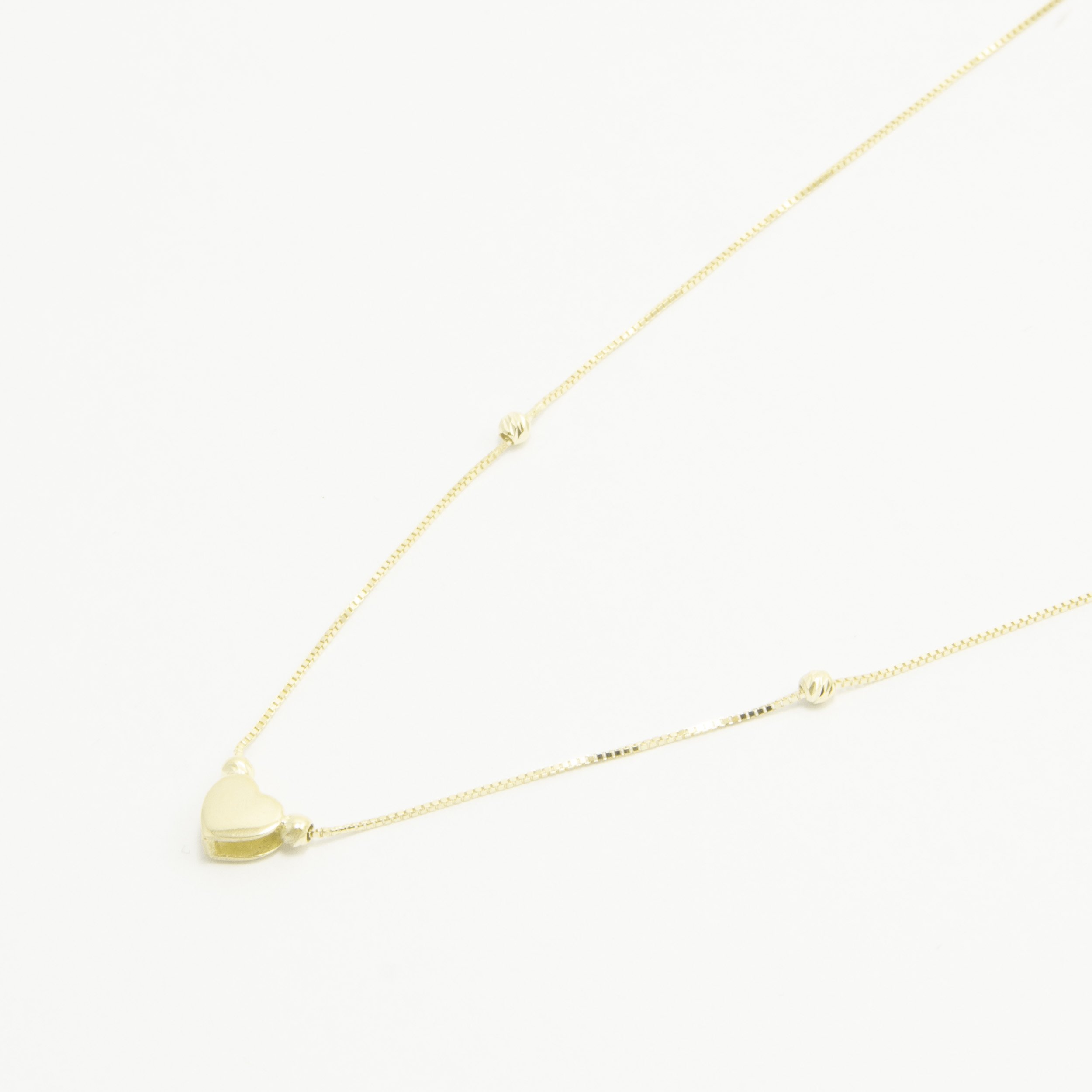 Girocollo Cuore in Oro 9kt