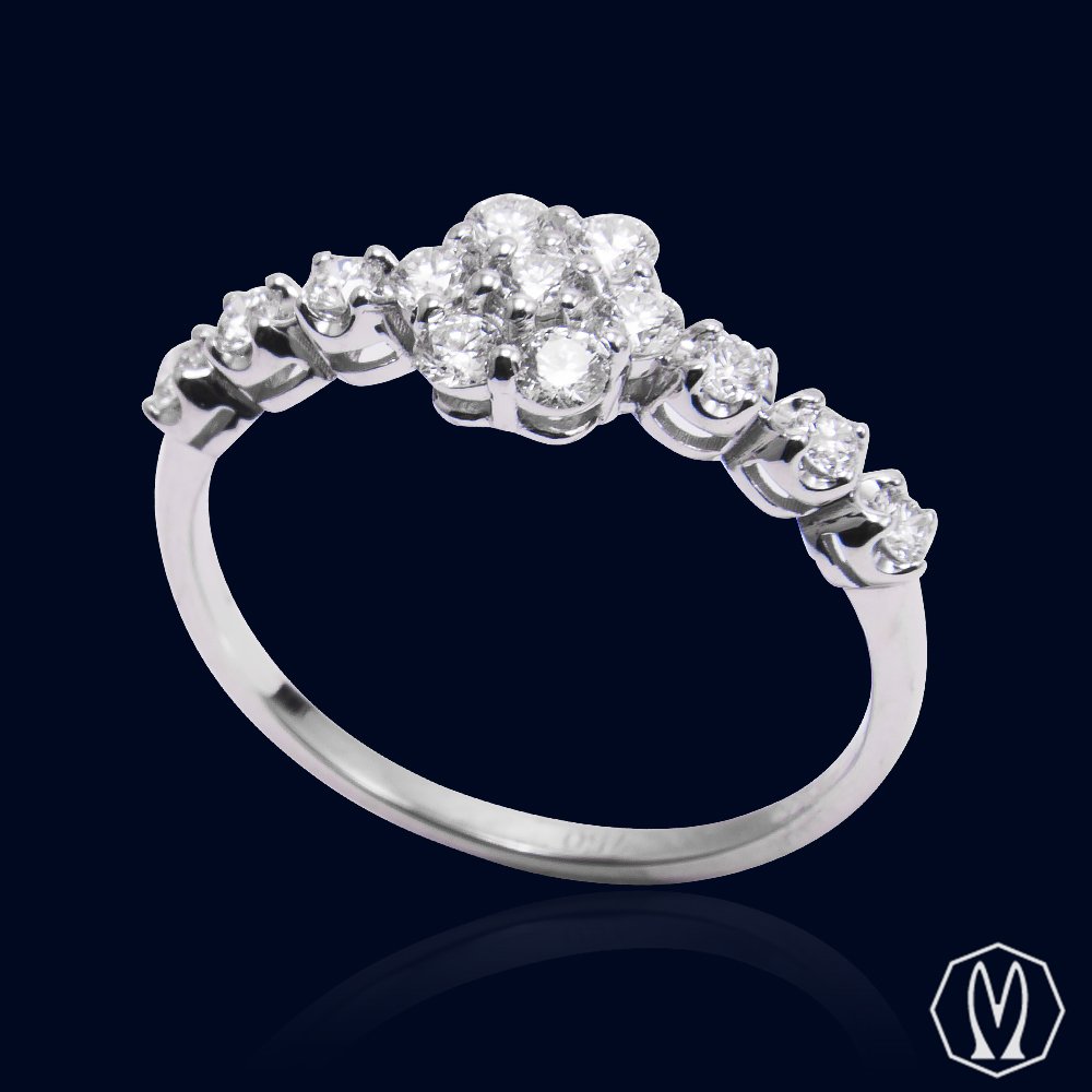 Riviera Fiore in Diamanti Oro18kt