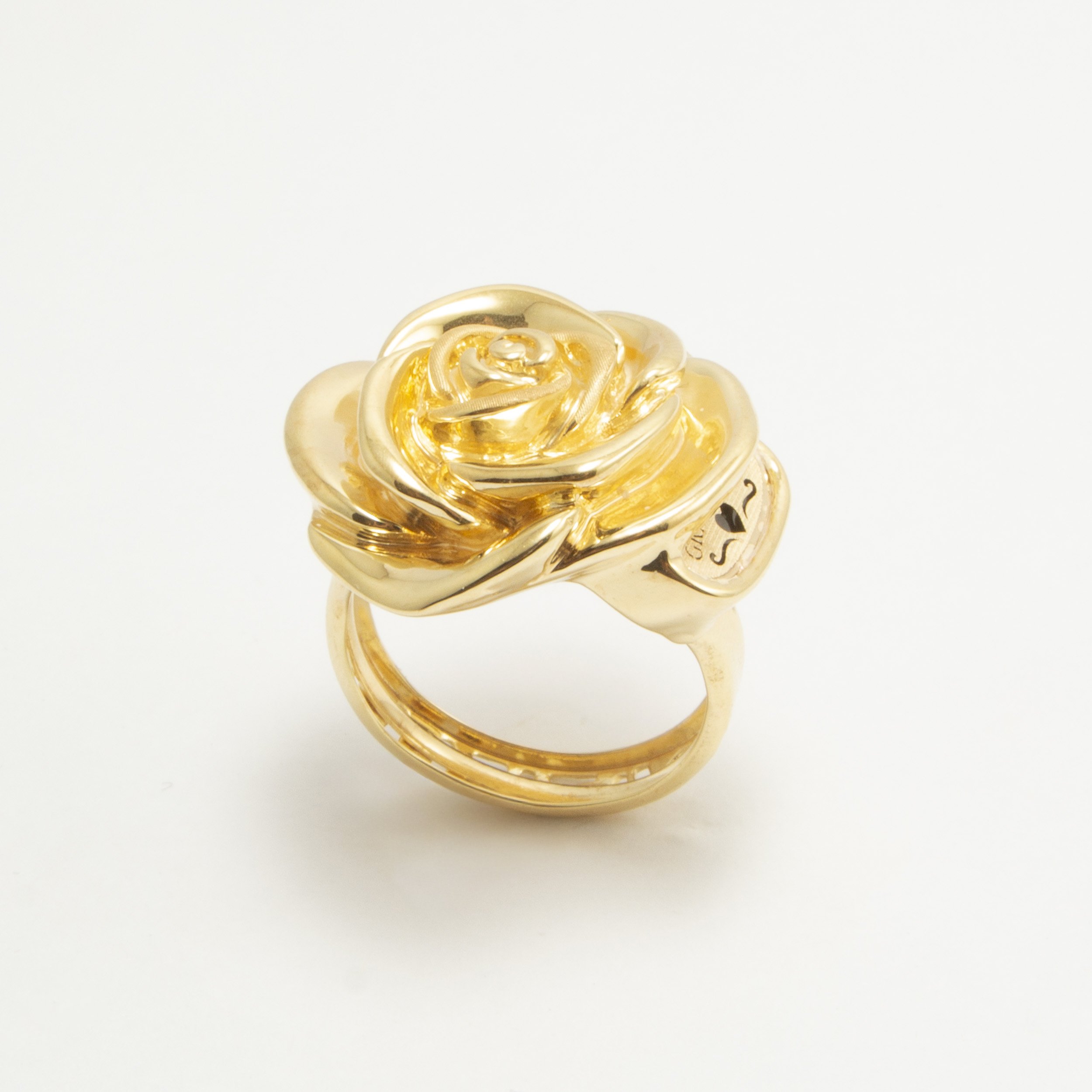 Anello Fiore Maxi in Oro 18kt
