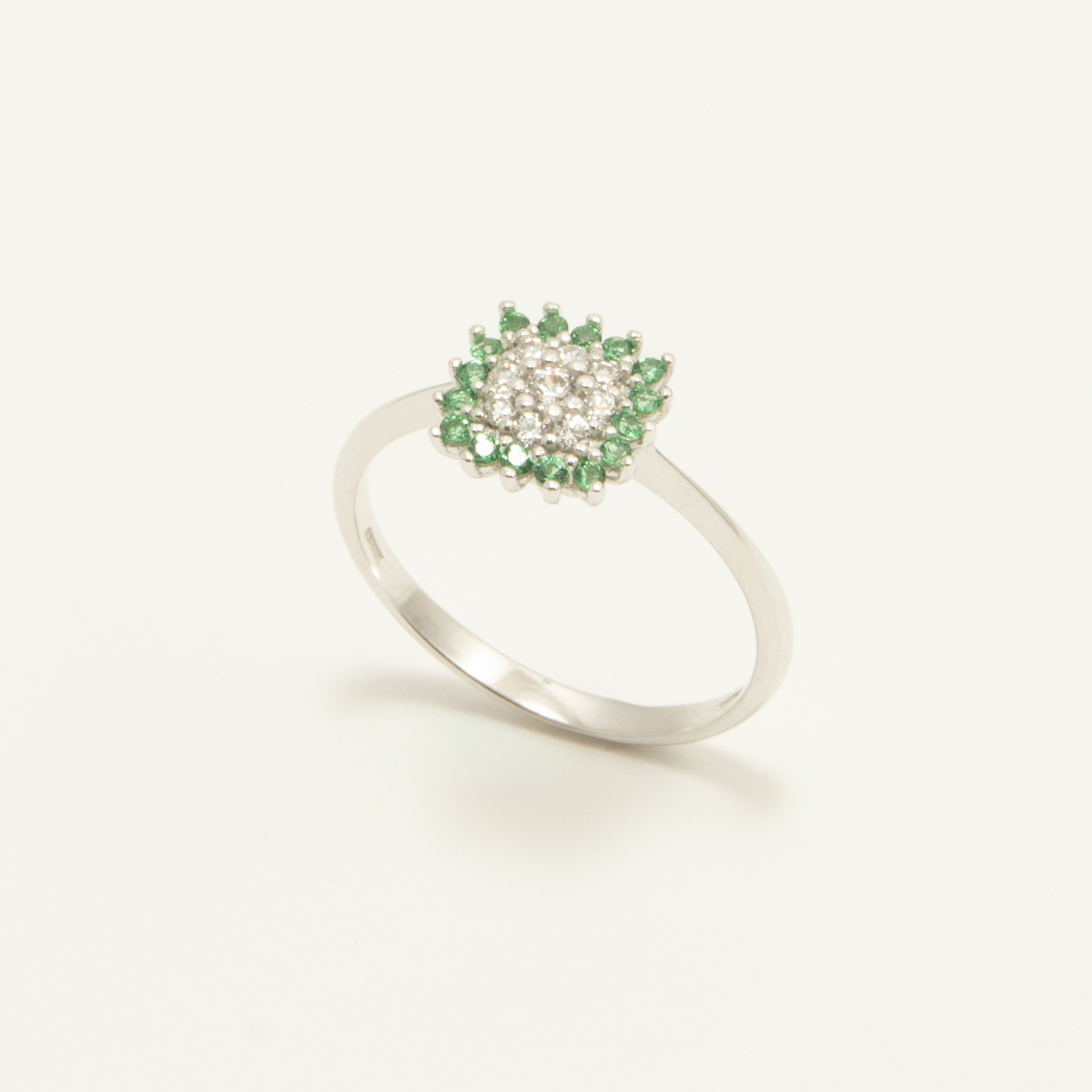 Anello Zirconi in Oro 18kt