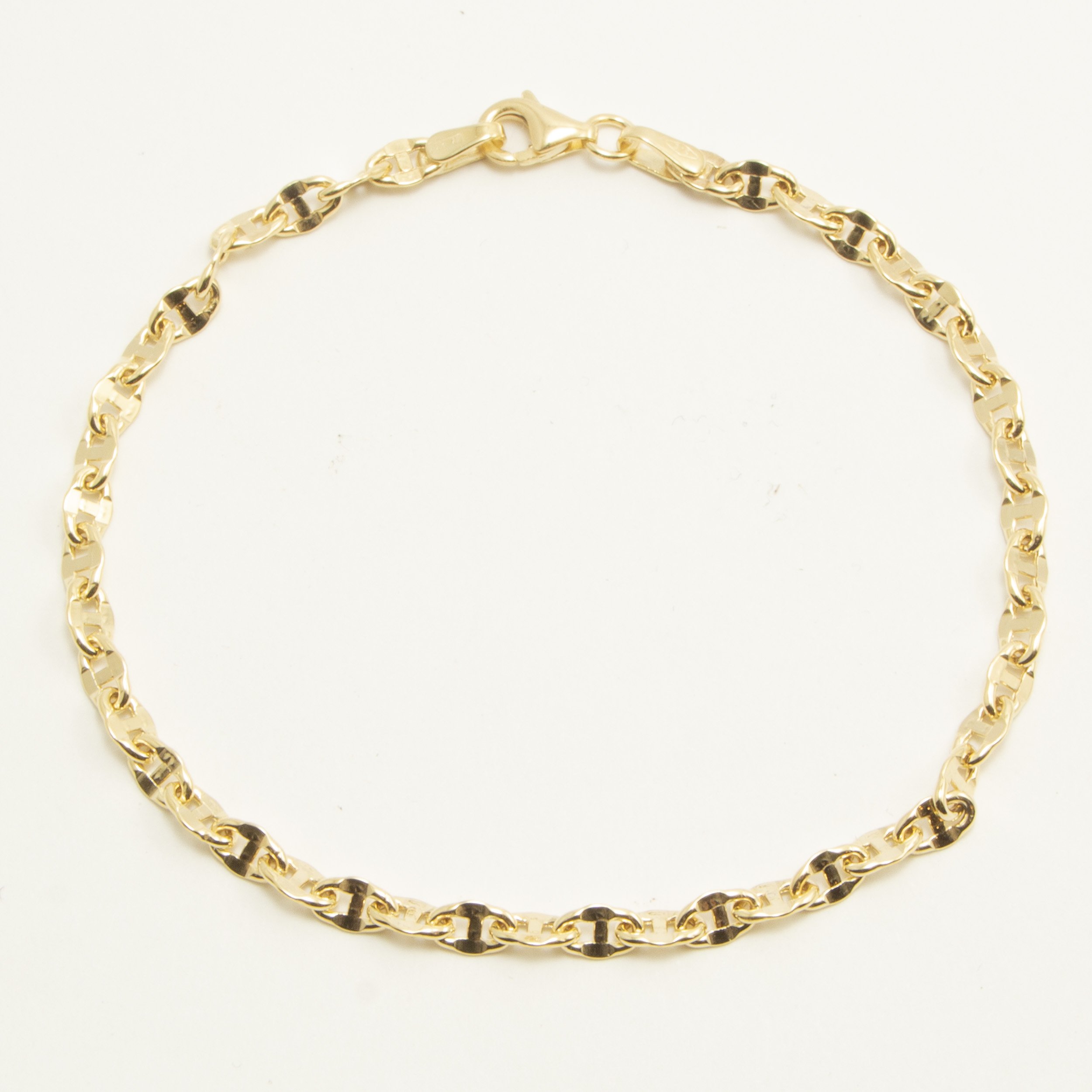 Bracciale Uomo Maglia Marina in Oro9kt