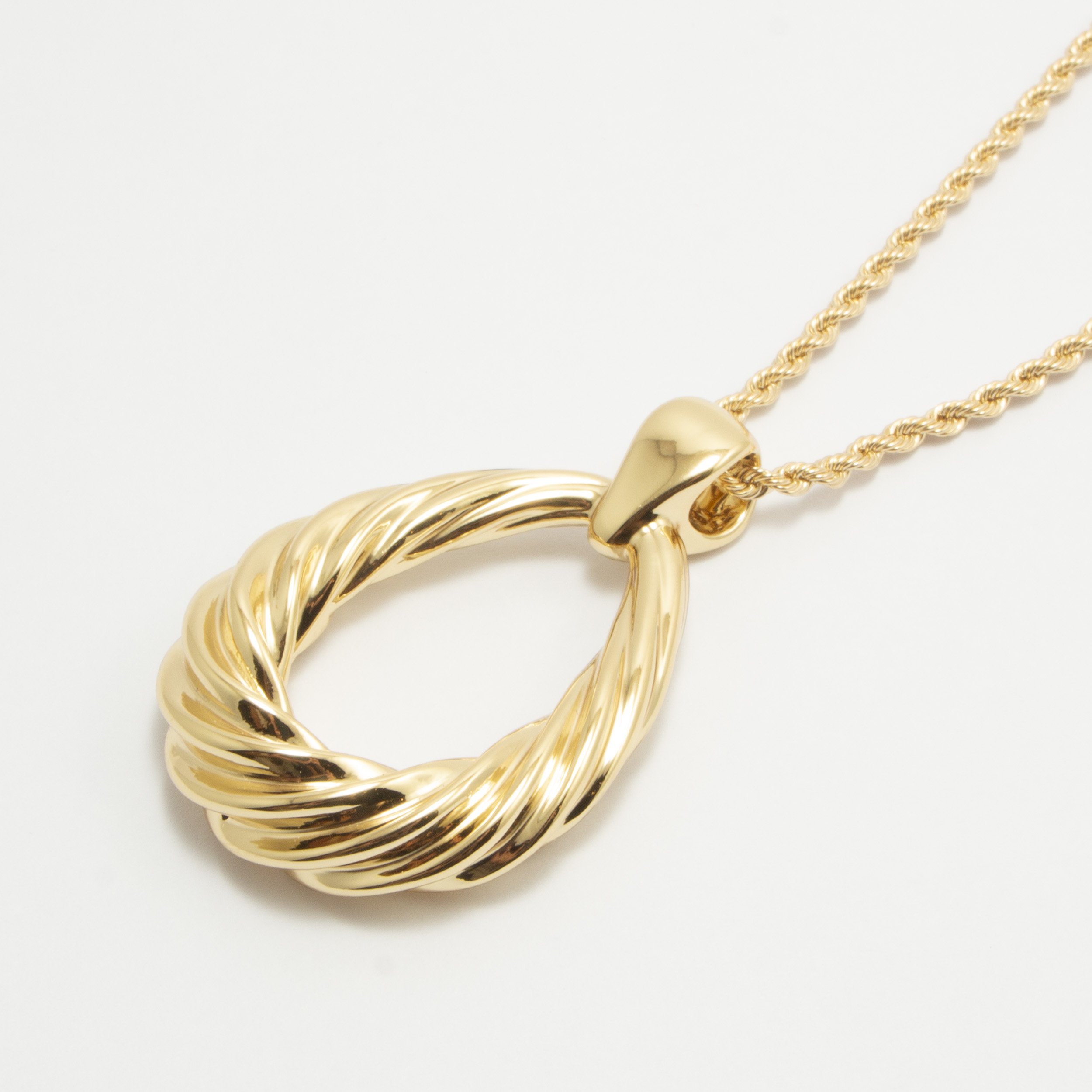 Grande Ciondolo Goccia Oro18kt