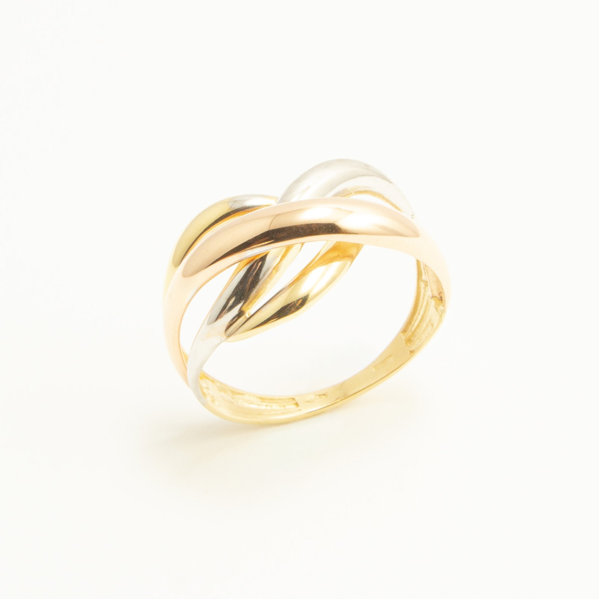 Anello Intreccio in Oro 18kt